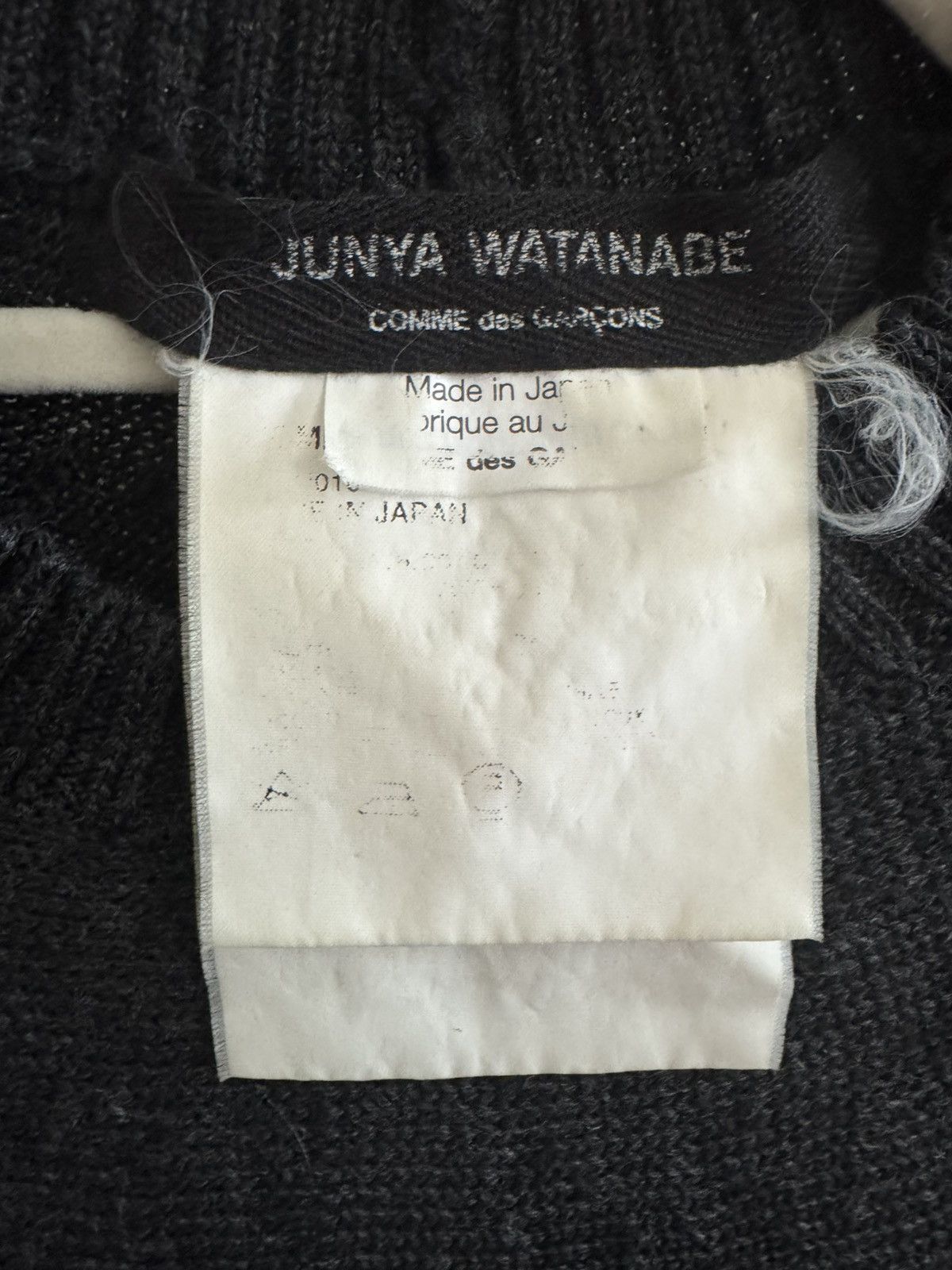 Junya Watanabe Junya Watanabe CDG AD2004 Connected Sleeve Wool Knit Sweater Size US S / EU 44-46 / 1 - 2 Thumbnail