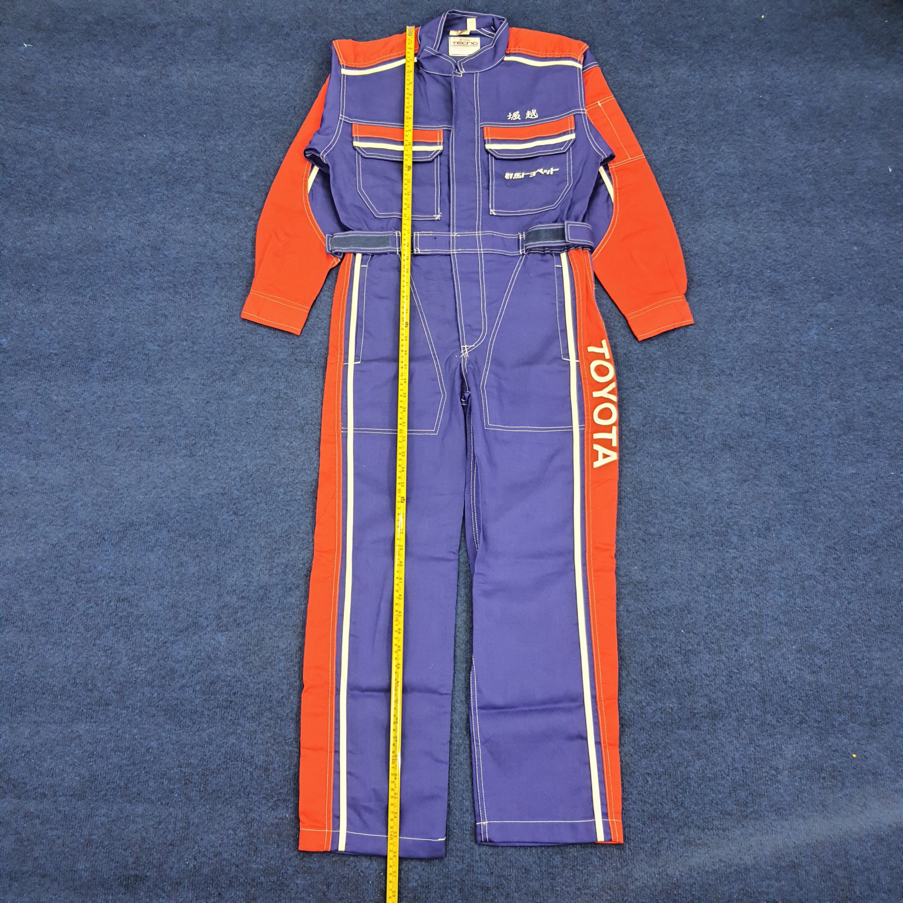 Japanese Brand × Vintage Vintage Toyota Toyopet Japanese Racing Team Coverall Size US S / EU 44-46 / 1 - 7 Thumbnail