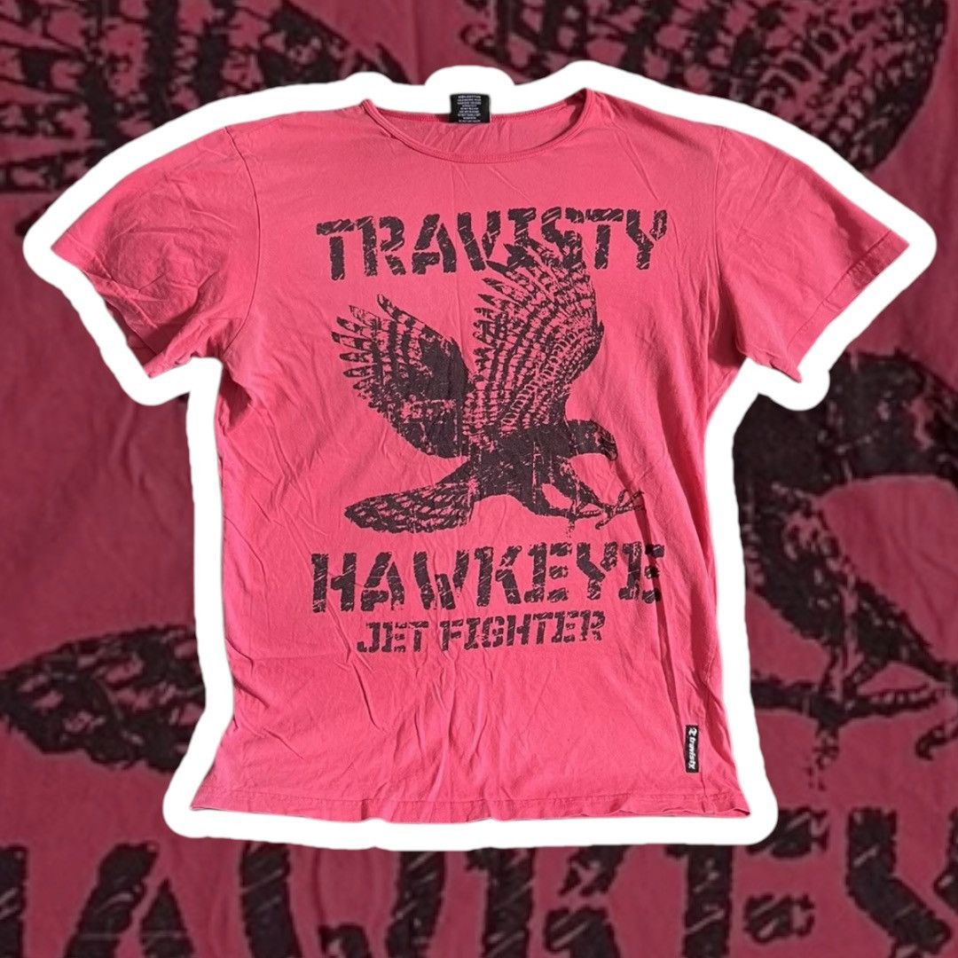 Other Travisty Eagle Streetwear T-Shirt L Pink-Red Size US L / EU 52-54 / 3 - 1 Thumbnail