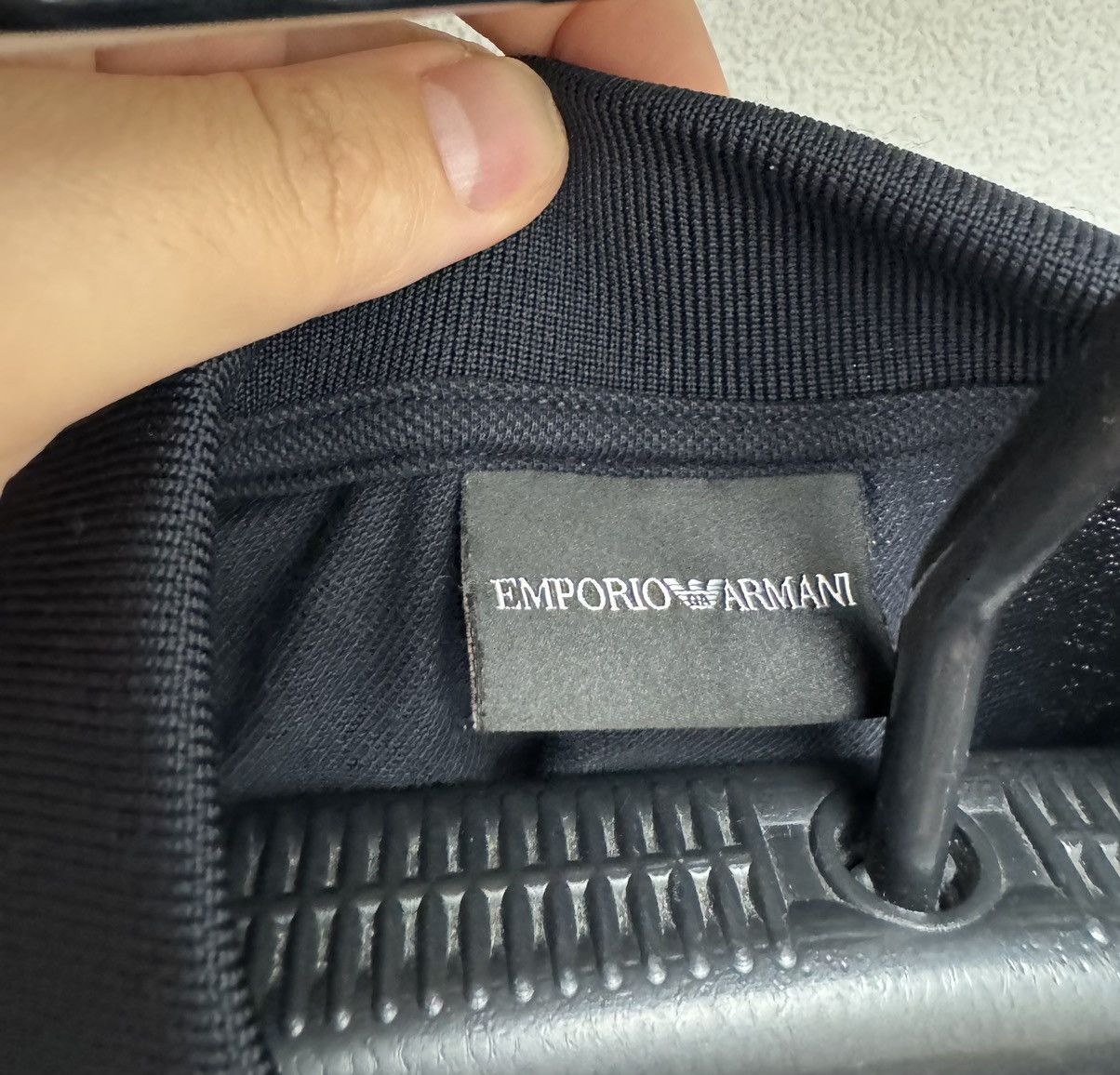 Emporio Armani Emporio Armani Xl big logo Polo Size US XL / EU 56 / 4 - 5 Thumbnail