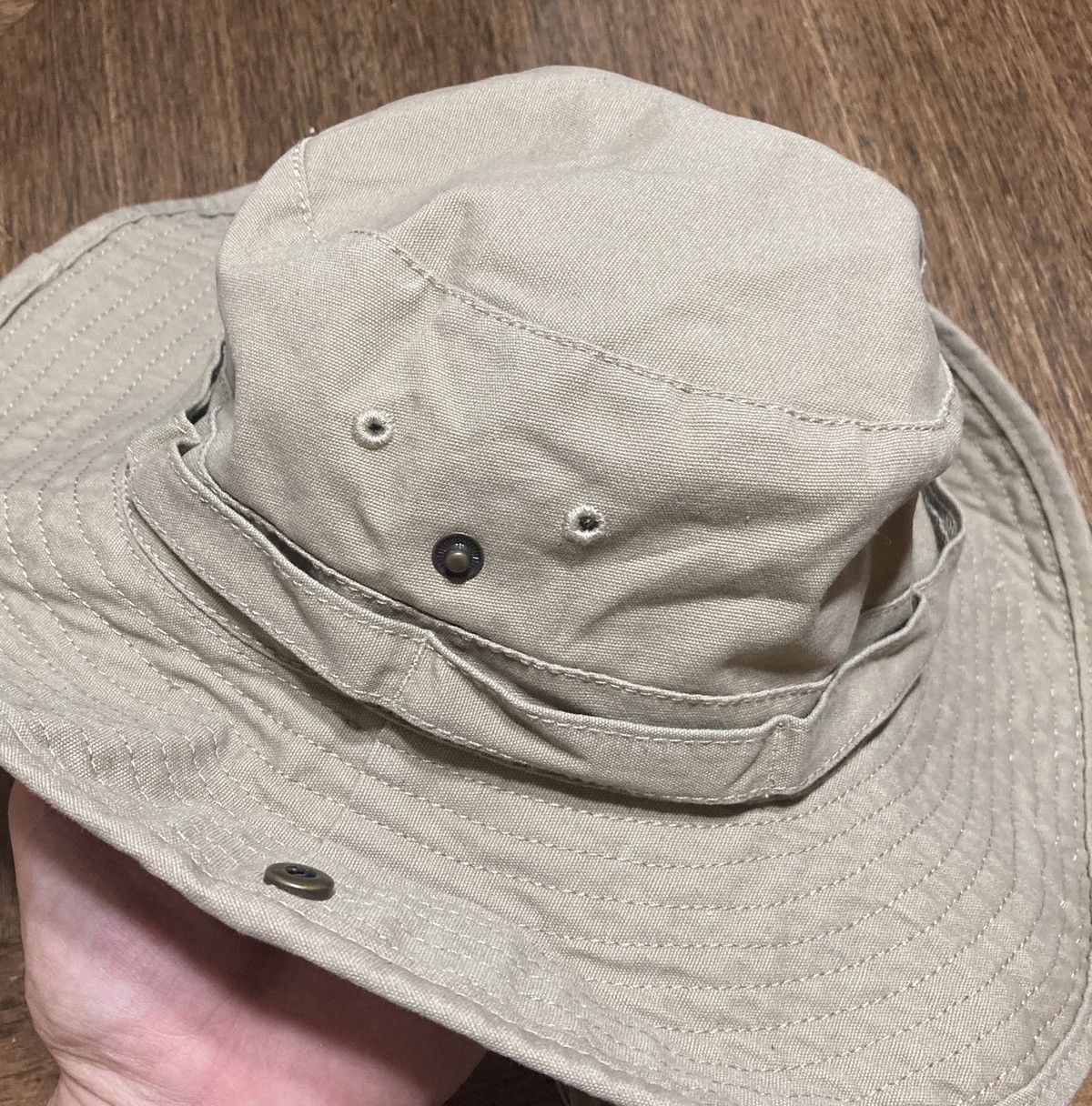 Vintage Unisex Summer Bucket Hat Sun UV Size ONE SIZE - 1 Thumbnail