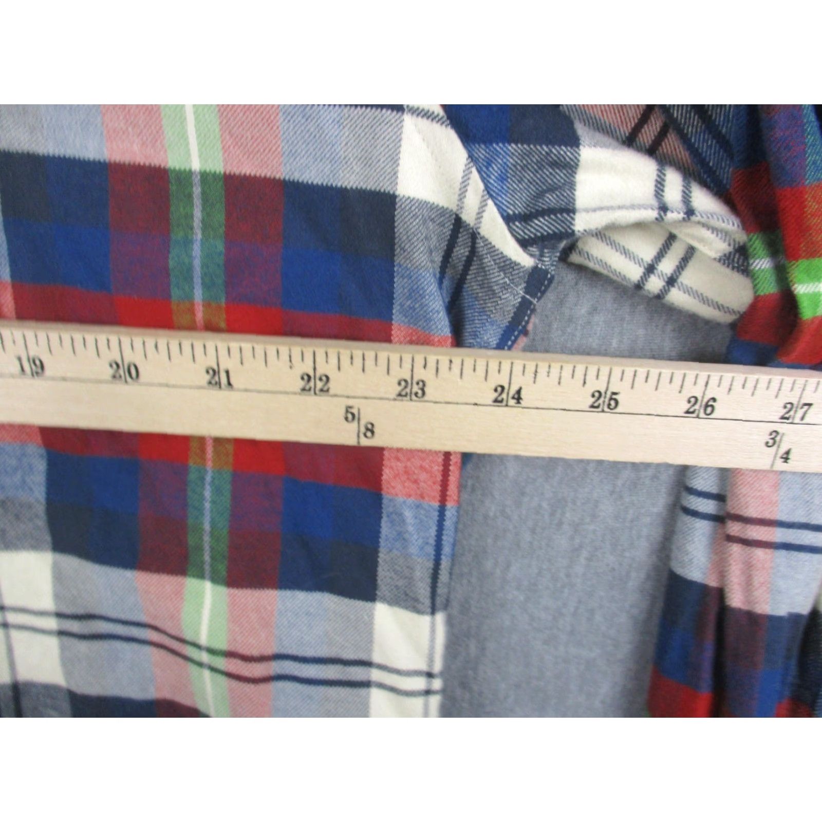 Barbour Barbour Shirt Mens Large Blue Plaid Button-Down Cotton Long Sleeve Size US L / EU 52-54 / 3 - 7 Thumbnail