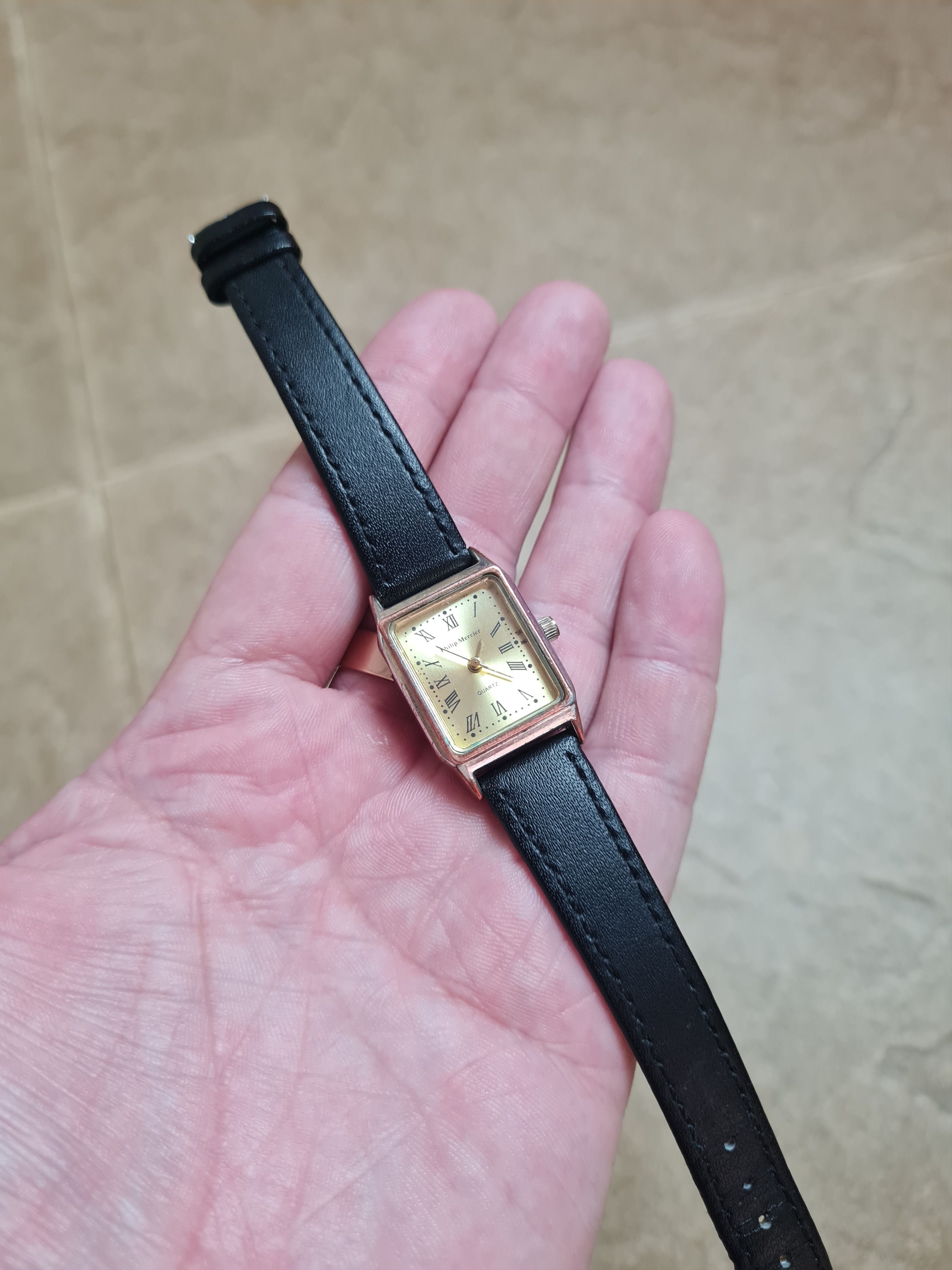 Other Vintage Watch Philip Mercier Quartz, Working, New Battery Size ONE SIZE - 21 Thumbnail