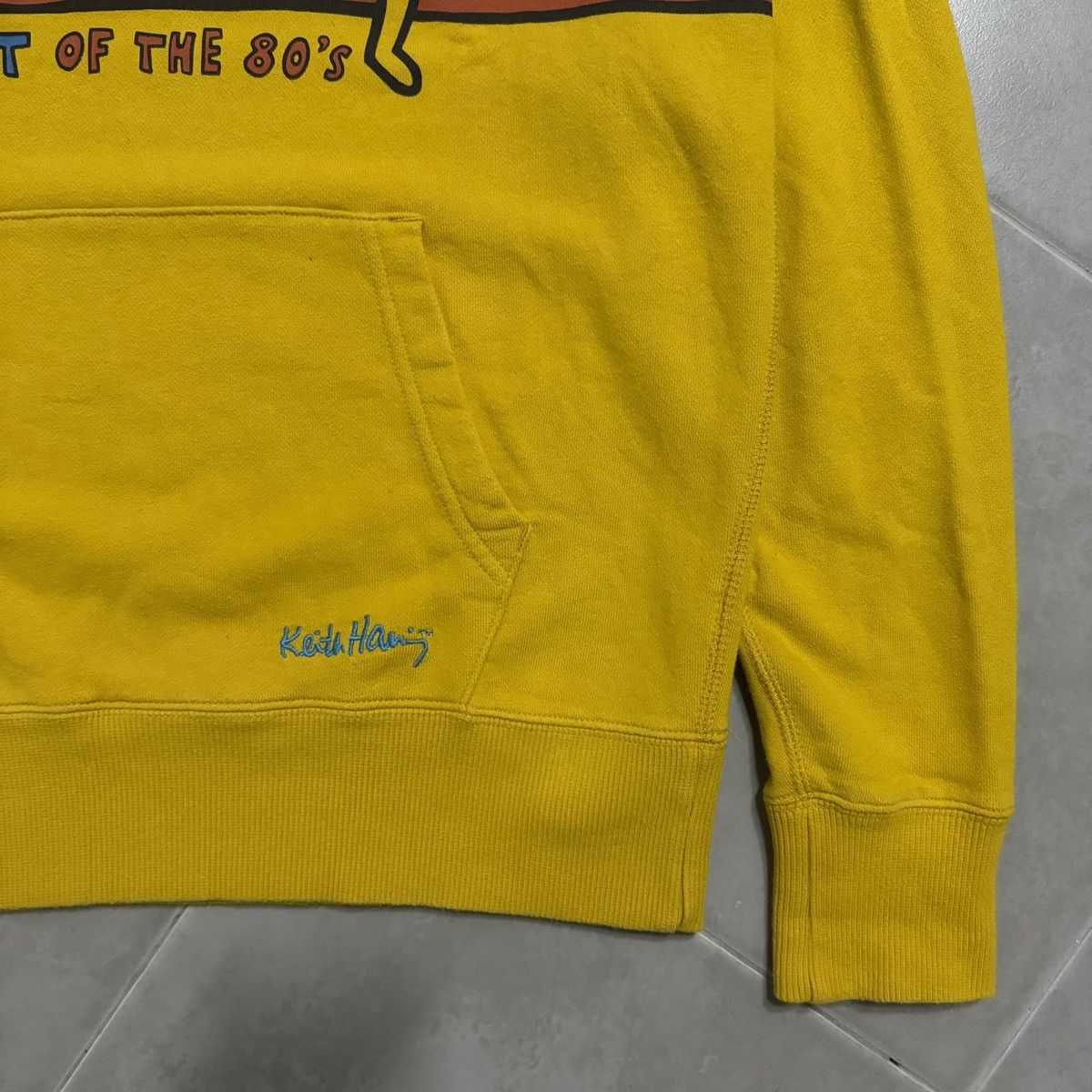 Keith Haring Rare !! Keith Haring American Art of the 80’s hoodie Size US S / EU 44-46 / 1 - 4 Thumbnail