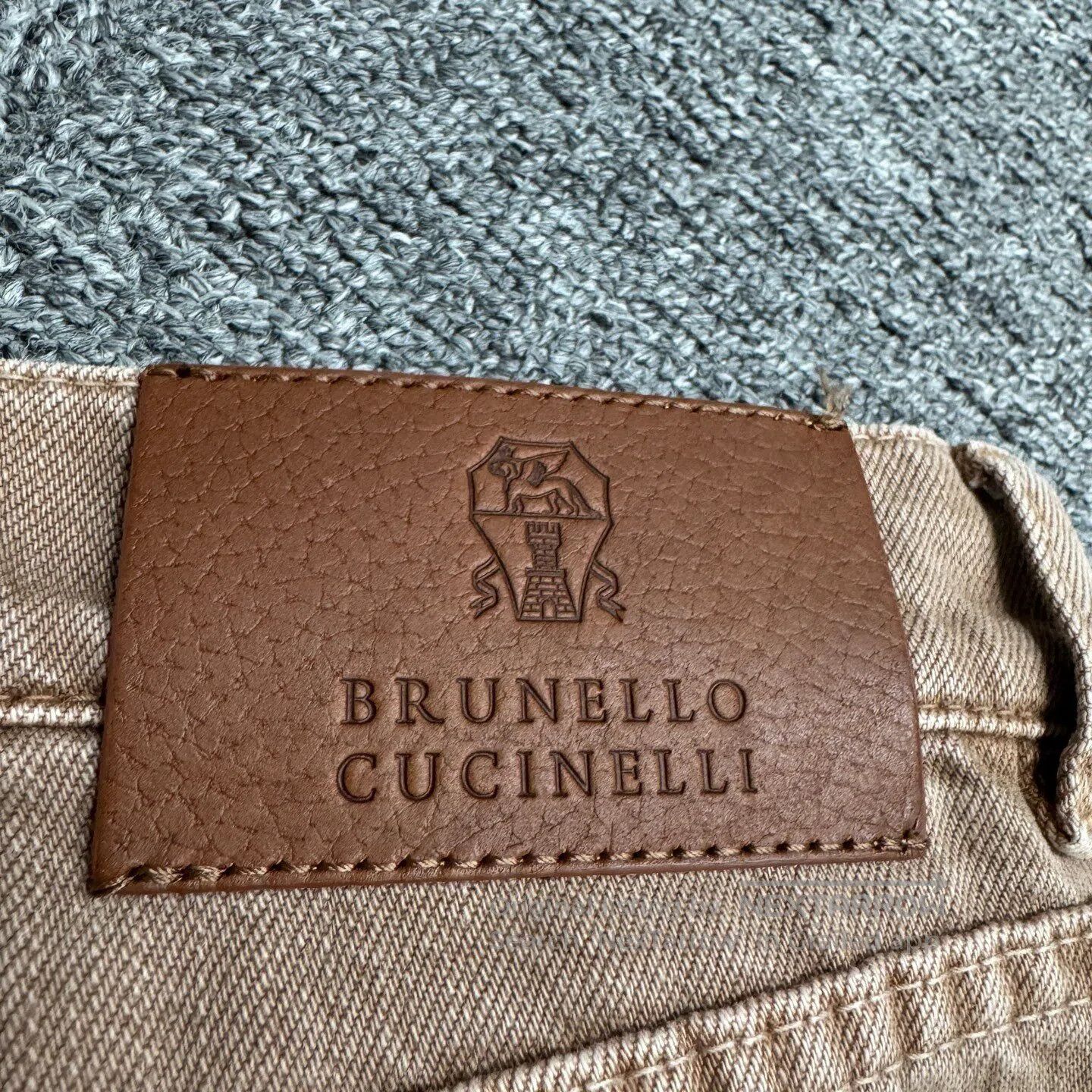 Brunello Cucinelli Brunello Cucinelli Embroidered pattern jeans| Size US 34 / EU 50 - 3 Thumbnail