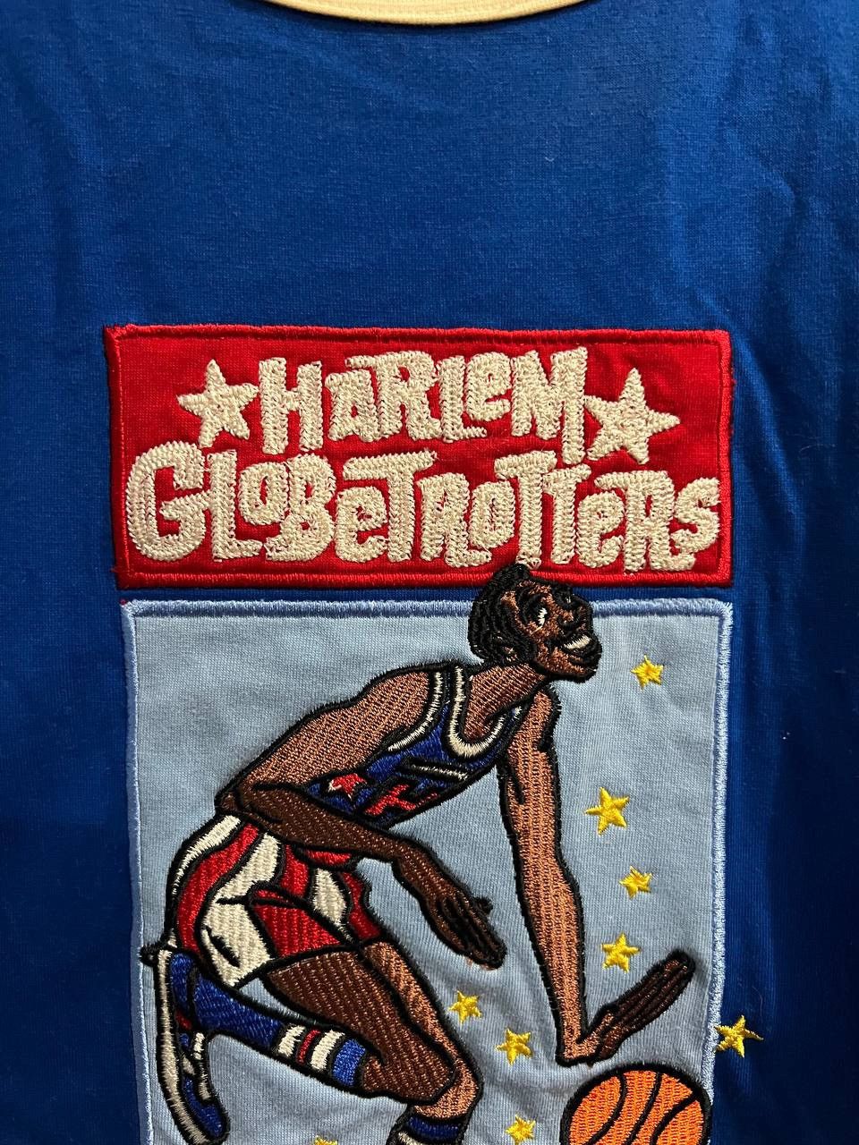 Fubu VINTAGE HARLEM GLOBETROTTERS BY FUBU BASKETBALL T SHIRT XL Size US XL / EU 56 / 4 - 6 Thumbnail