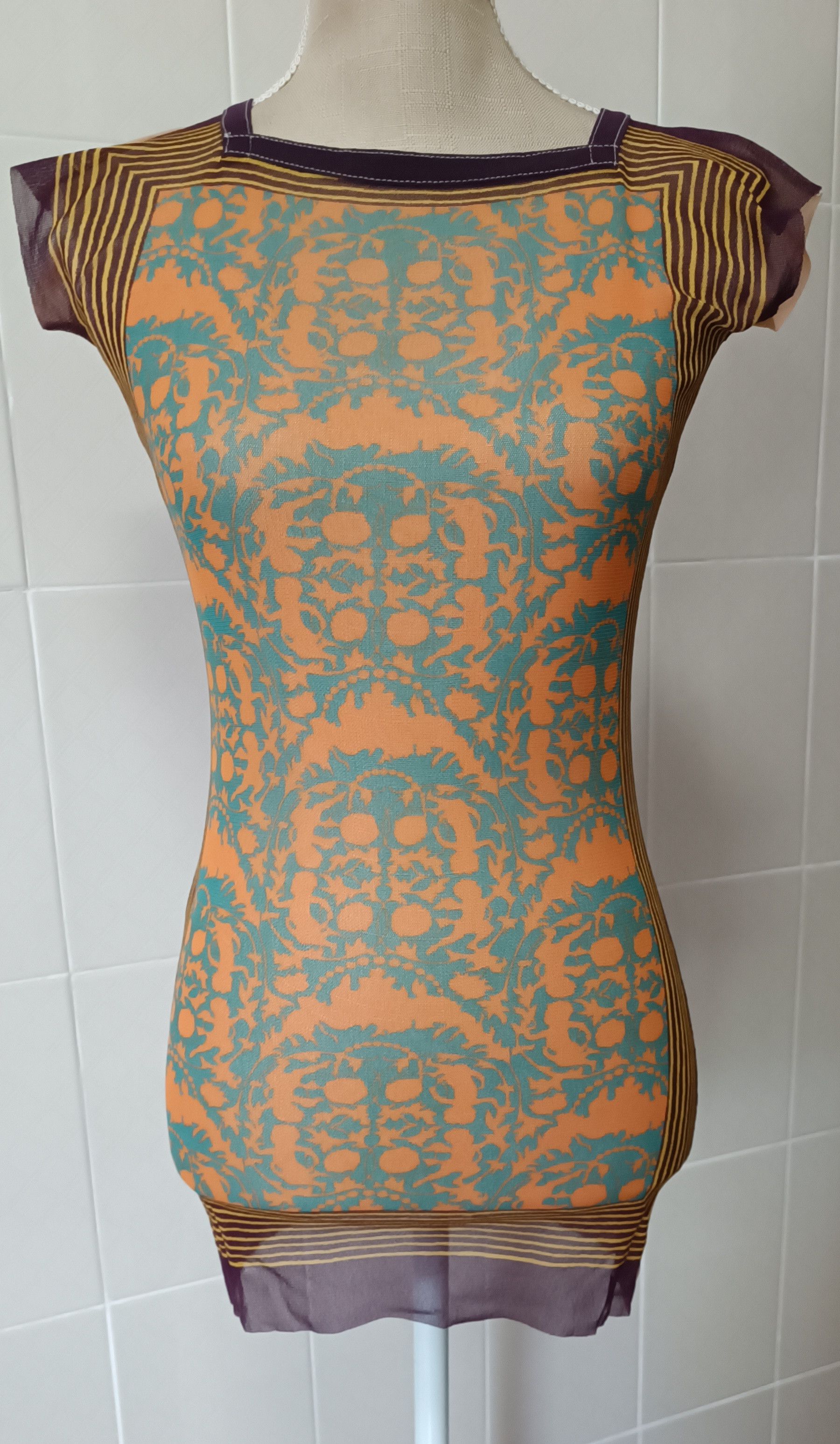 Jean Paul Gaultier Angels mini dress, in nylon micromesh Size M / US 6-8 / IT 42-44 - 1 Thumbnail
