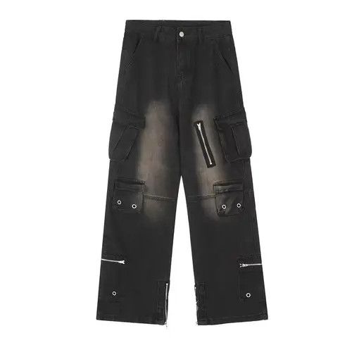 Japanese Brand Hirase x Iken High Street Vintage Loose Jeans Blue Size US 30 / EU 46 - 3 Thumbnail