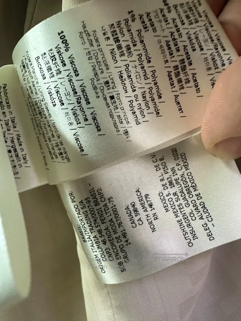 Fendi Fendi Suit Jacket Size XS / US 0-2 / IT 36-38 - 6 Thumbnail