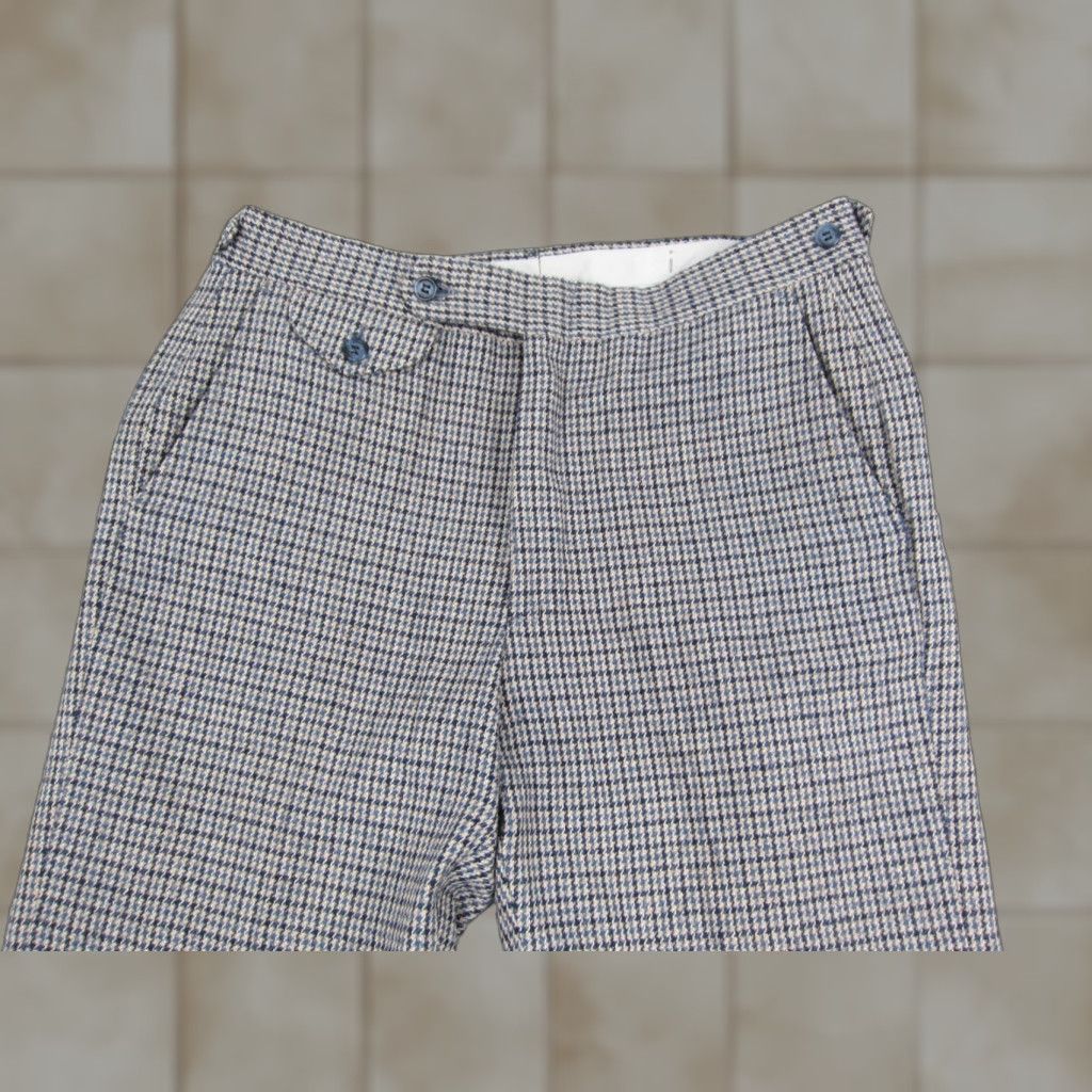 Vintage VINTAGE Jaymar Pants Mens 32x28 Brown Blue 60s 70s Houndstooth Knit Dress Pants Regular Straight Mens Scratch Size US 32 / EU 48 - 1 Thumbnail