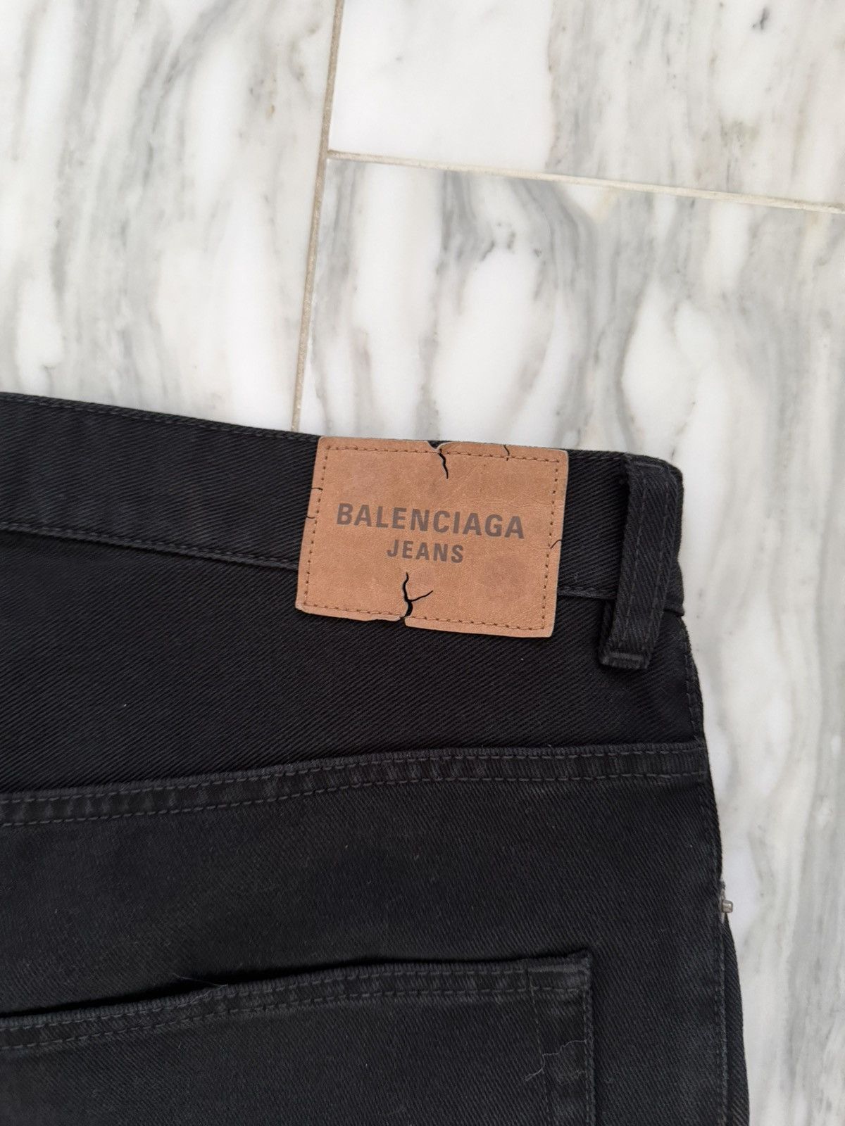 Balenciaga Balenciaga night black baggy fit denim Size US 34 / EU 50 - 3 Thumbnail