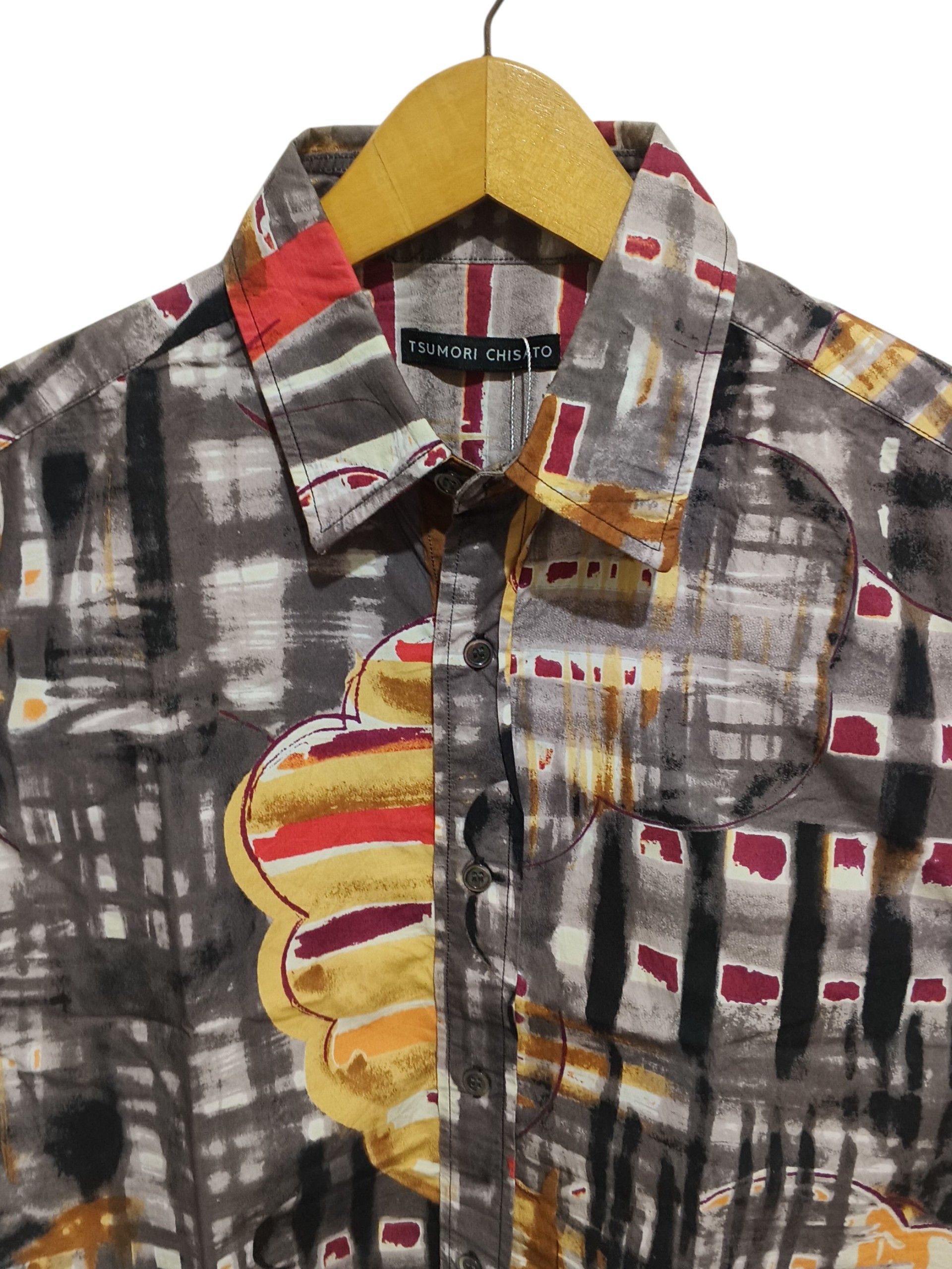Tsumori Chisato TSUMORI CHISATO ABSTRACT PRINTED SHIRT Size US S / EU 44-46 / 1 - 3 Thumbnail