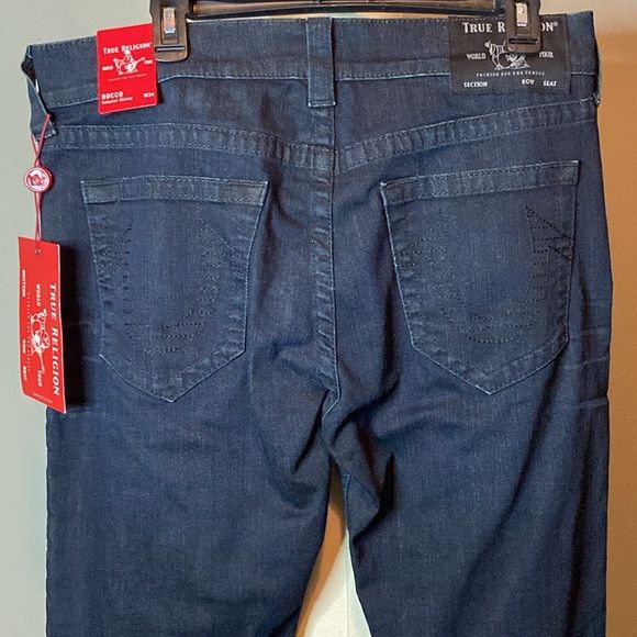 True Religion NWT True Religion 'Rocco' Relaxed Skinny Jeans (34W x 34L) Size US 34 / EU 50 - 7 Thumbnail