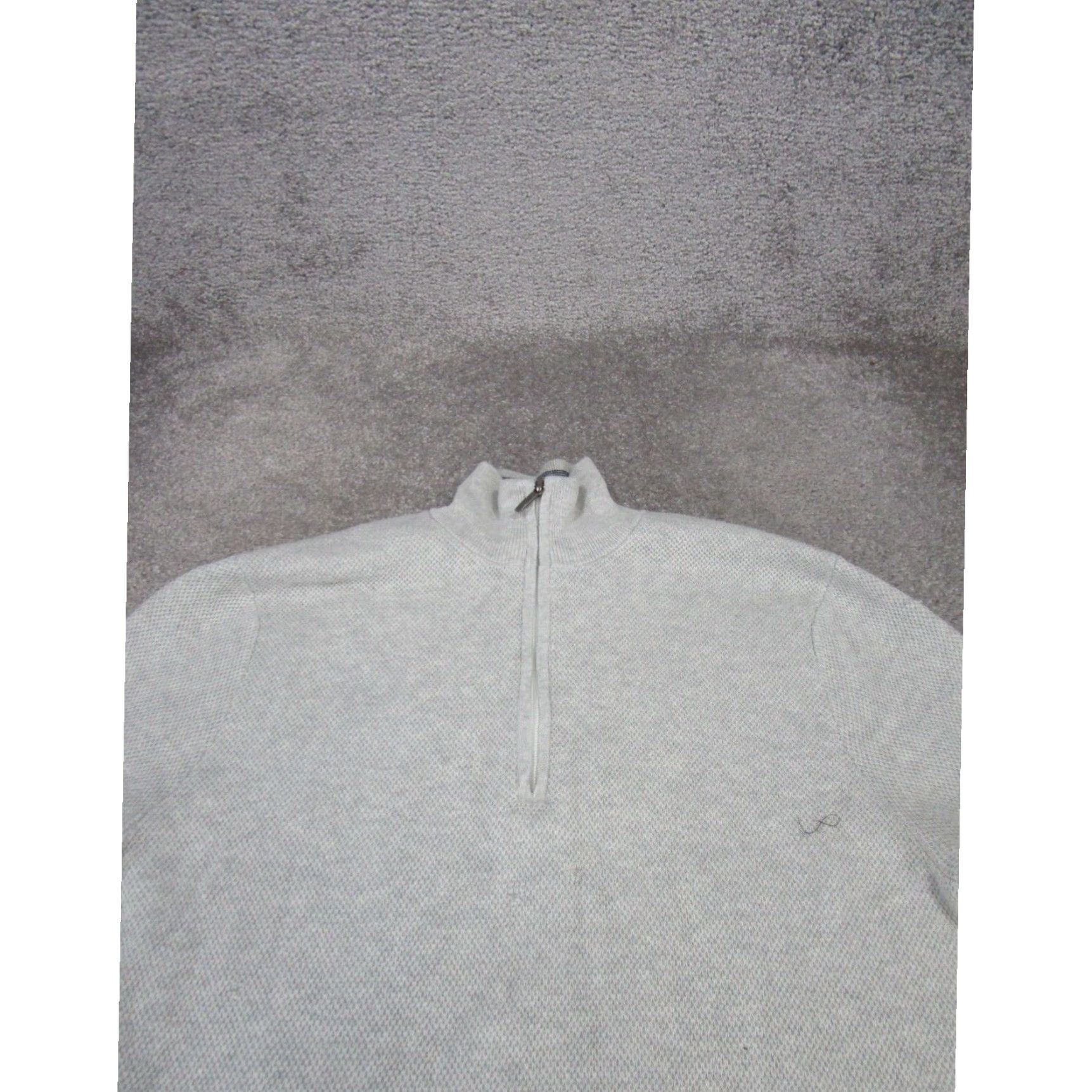 Brooks Brothers Brooks Brothers Mens Large Gray Mock Neck Sweater Size US L / EU 52-54 / 3 - 2 Thumbnail