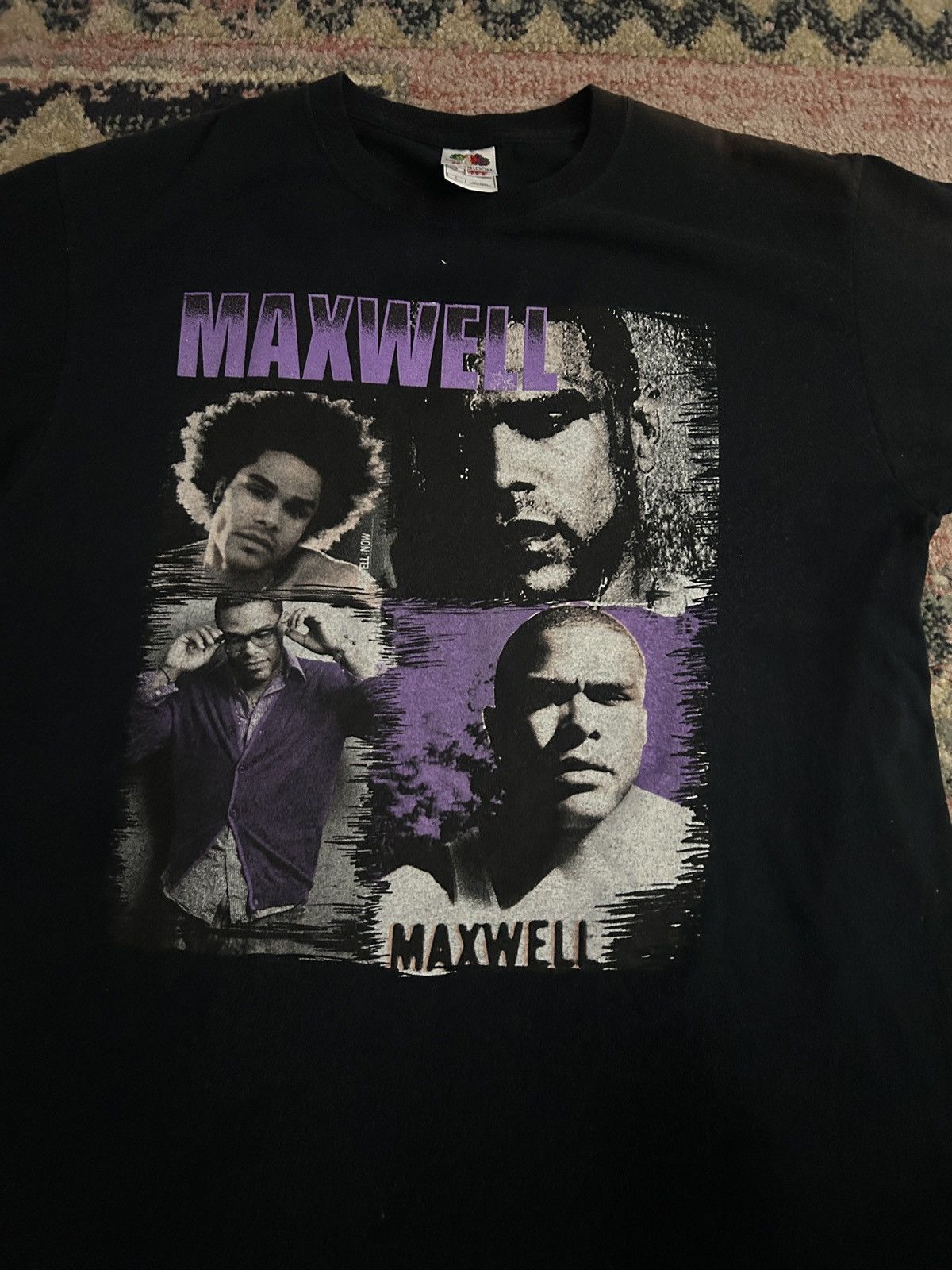 Vintage Vintage Maxwell Live 08 Tour T-Shirt Size US L / EU 52-54 / 3 - 2 Thumbnail