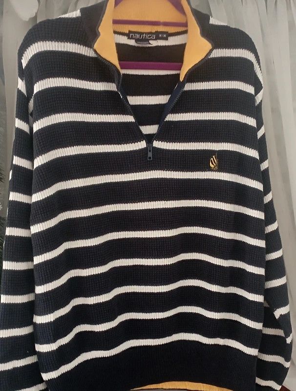 Nautica Vintage Nautica Knit Half-Zip Sweater – Size M Size US M / EU 48-50 / 2 - 8 Thumbnail