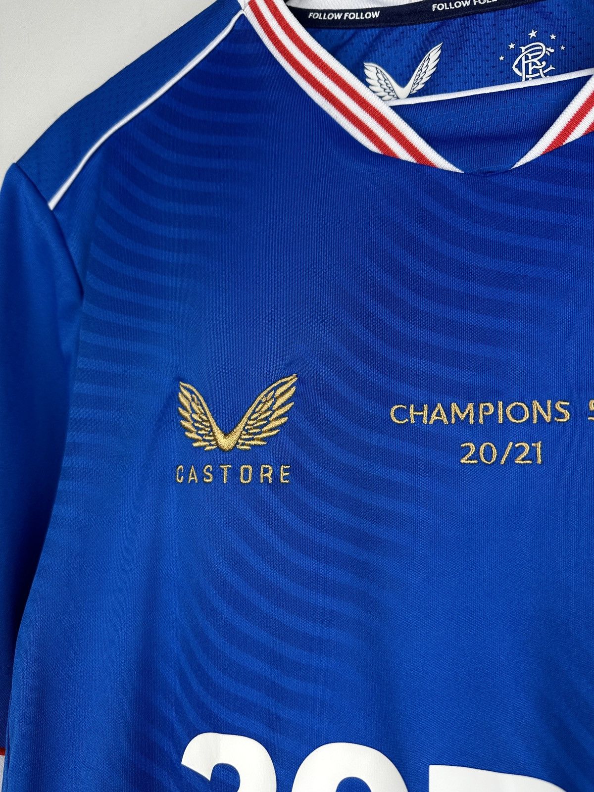 Other 20/21 Rangers Glasgow Castore Home Soccer Jersey Size US S / EU 44-46 / 1 - 8 Thumbnail