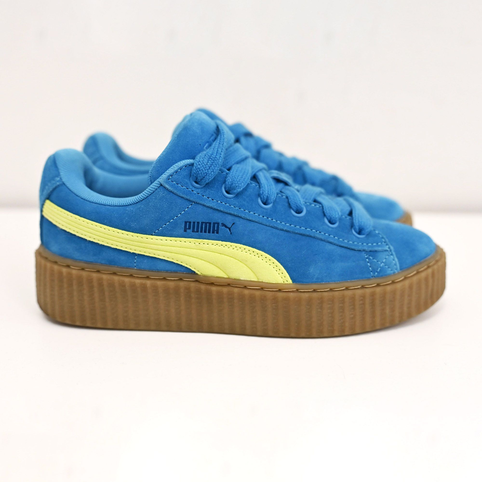 Fenty Fenty Puma Creeper Phatty suede sneakers in blue Size US 8 / IT 38 - 3 Thumbnail