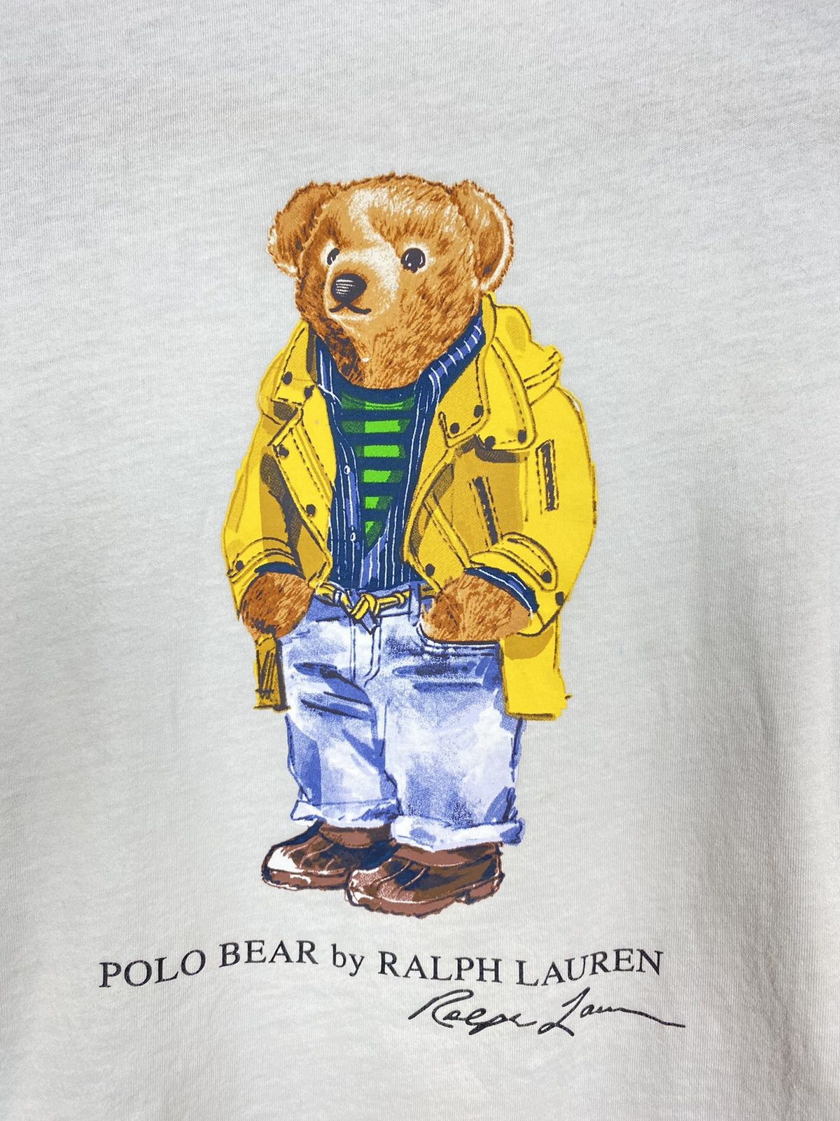Polo Ralph Lauren Polo Ralph Lauren T-Shirt Big Bear Print Kids Boys Size 4/4T Size US XXS / EU 40 - 3 Thumbnail