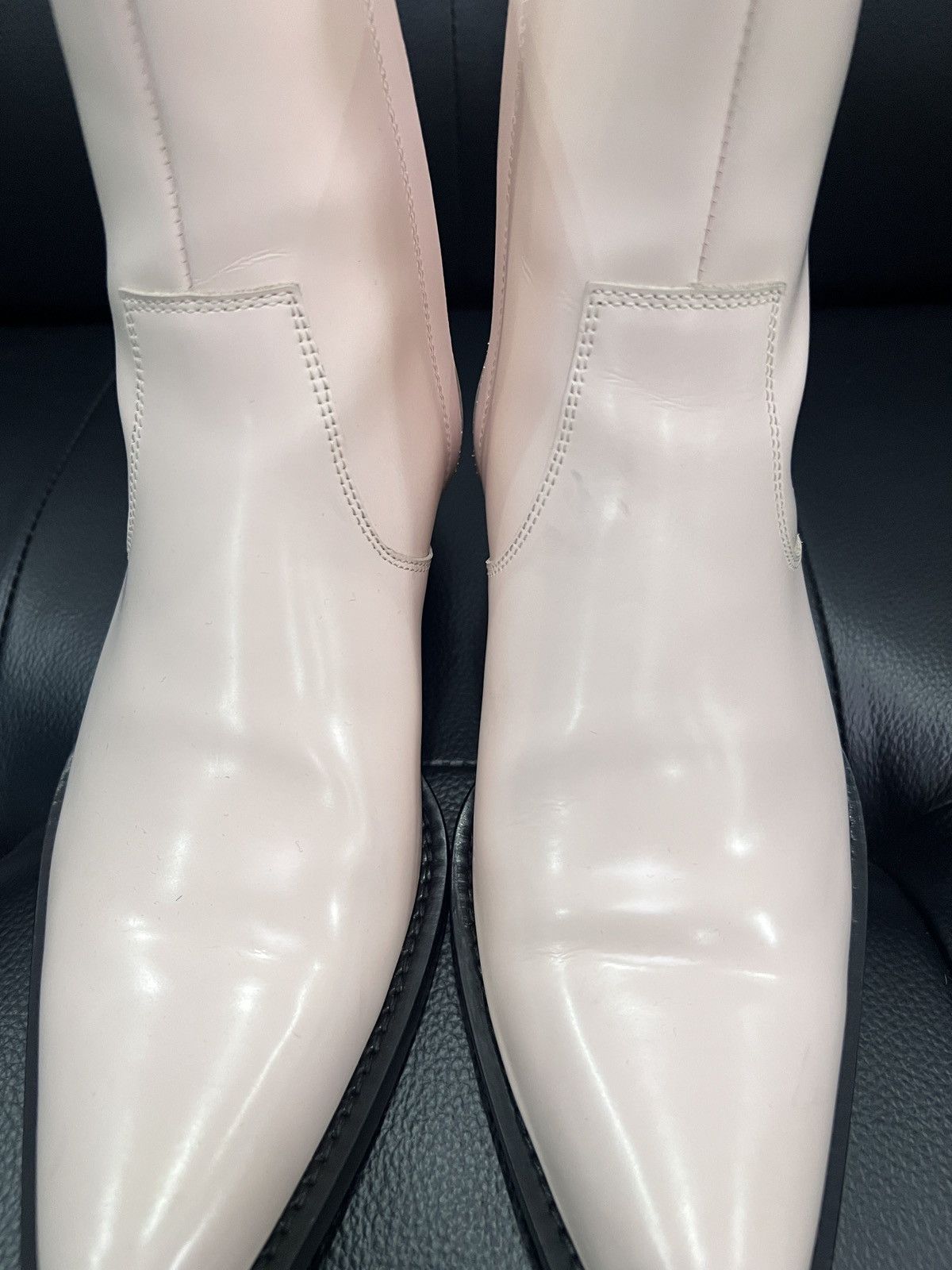 Calvin Klein 205W39NYC CALVIN KLEIN 205W39NYC by Raf Simons Pointed-Toe Western Boo Size US 7 / EU 40 - 10 Thumbnail