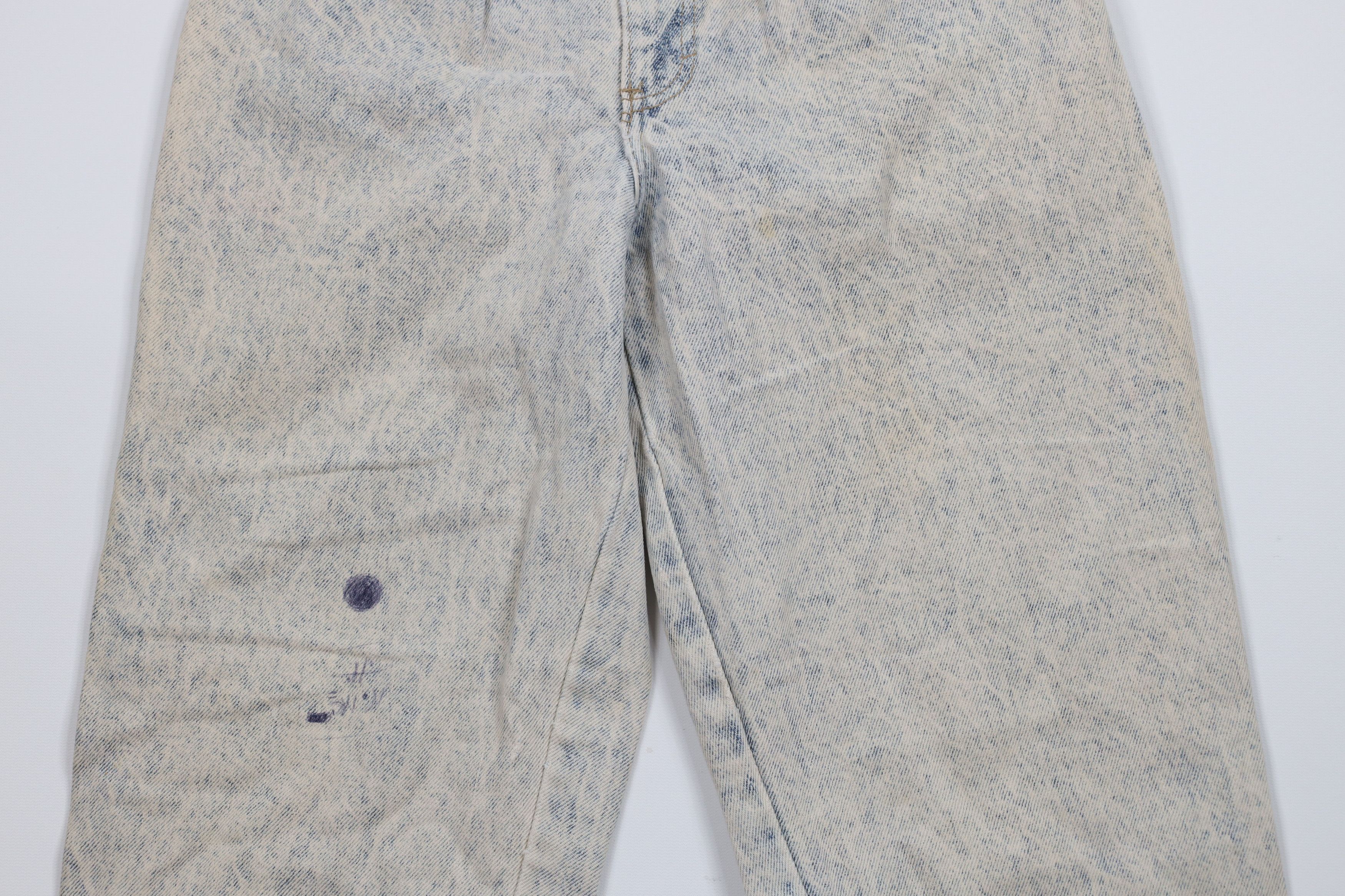 Vintage Vintage 80s 90s Streetwear Acid Wash Tapered Leg Denim Jeans Size 25" / US 0 / IT 36 - 3 Thumbnail