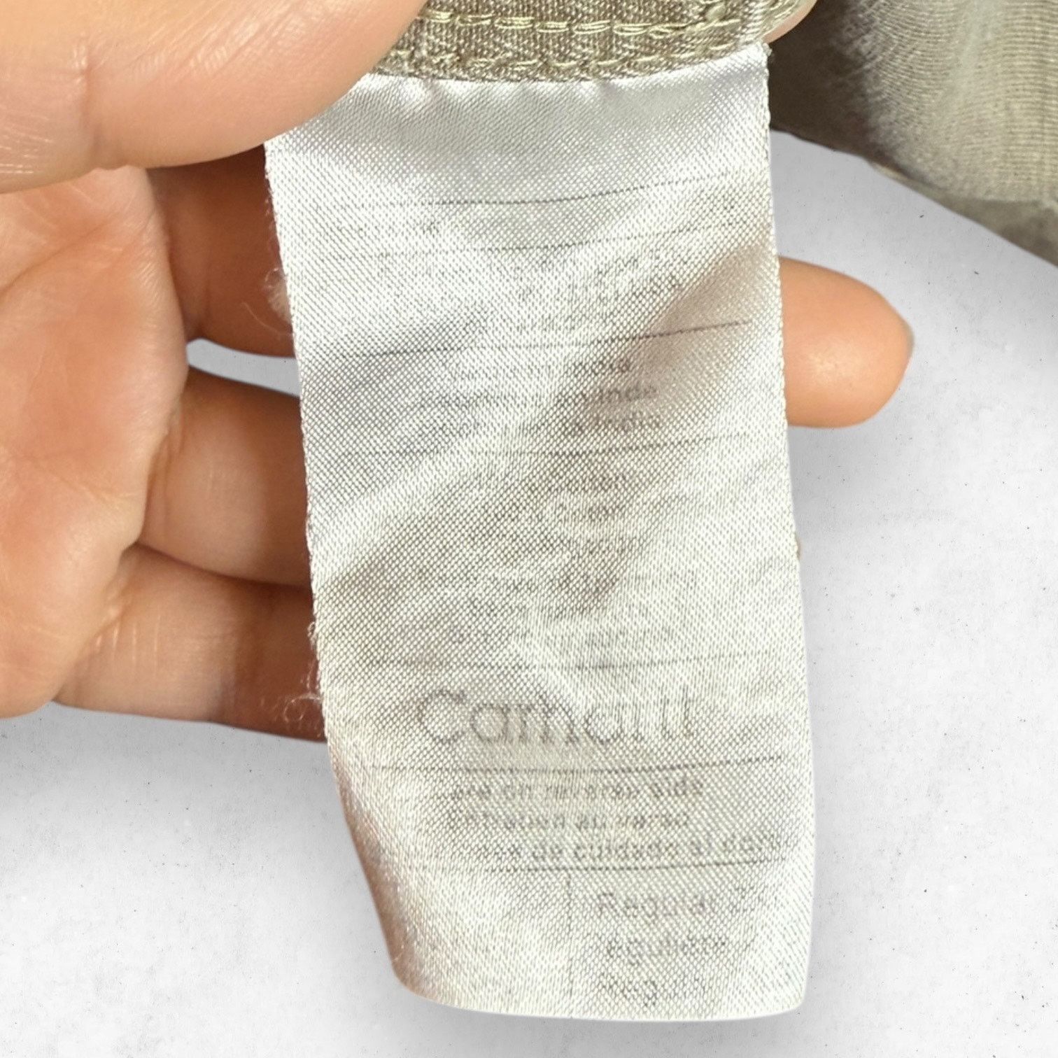 Carhartt Vintage Carhartt Shirt Mens 2XL Khaki Green Western Snap Size US XXL / EU 58 / 5 - 6 Thumbnail