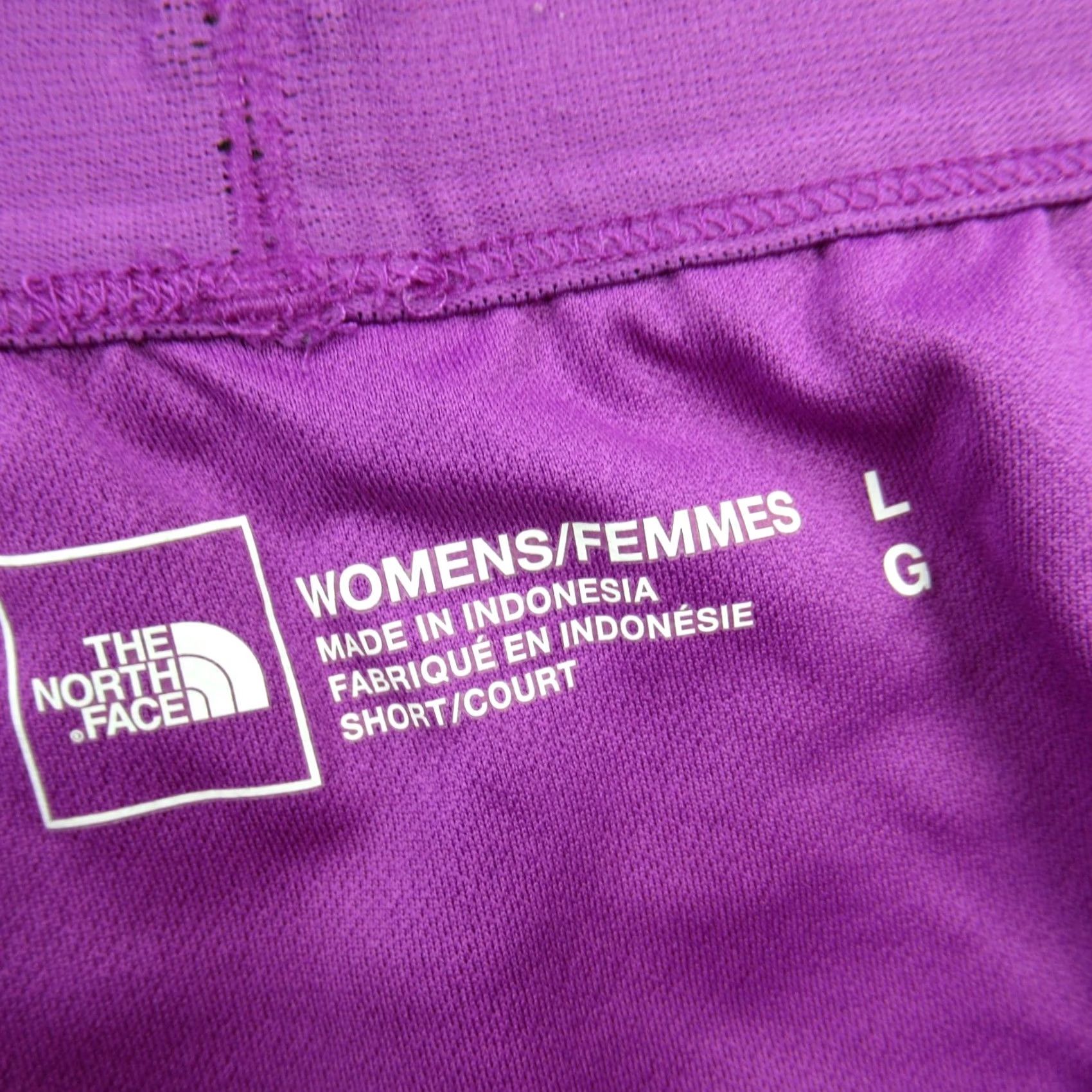 The North Face VINTAGE North Face Shorts Womens Large Lightweight Workout Activewear Purple Size 24" / US 00 / IT 34 - 4 Thumbnail