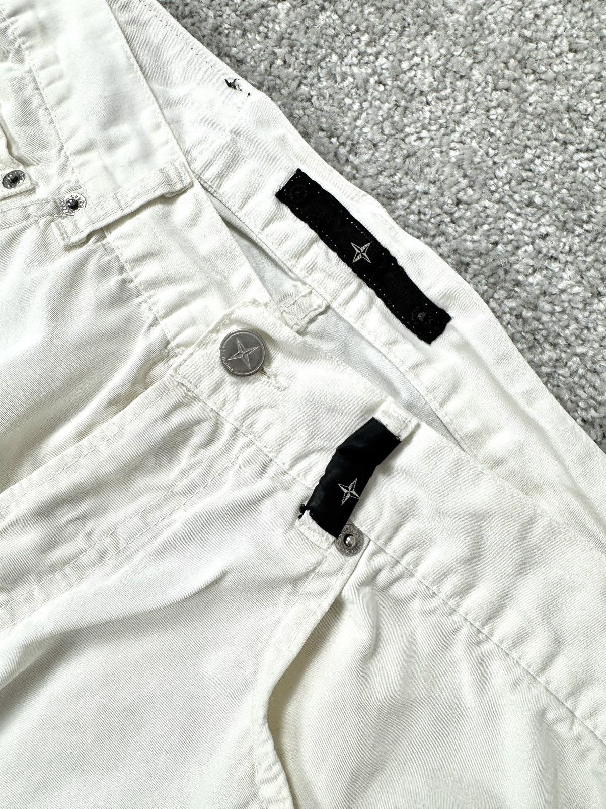 Stone Island Stone Island Jeans Pants Size 34 Mens Cream Cottone Linen Size US 34 / EU 50 - 10 Thumbnail