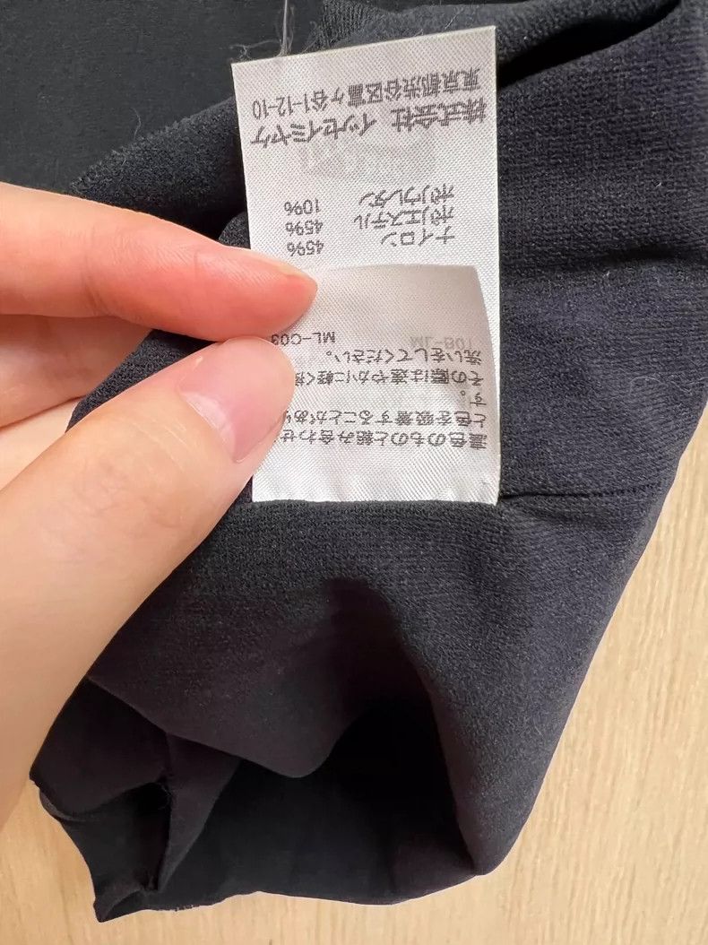 Issey Miyake Issey Miyake size:one size black tank top Size M / US 6-8 / IT 42-44 - 6 Thumbnail