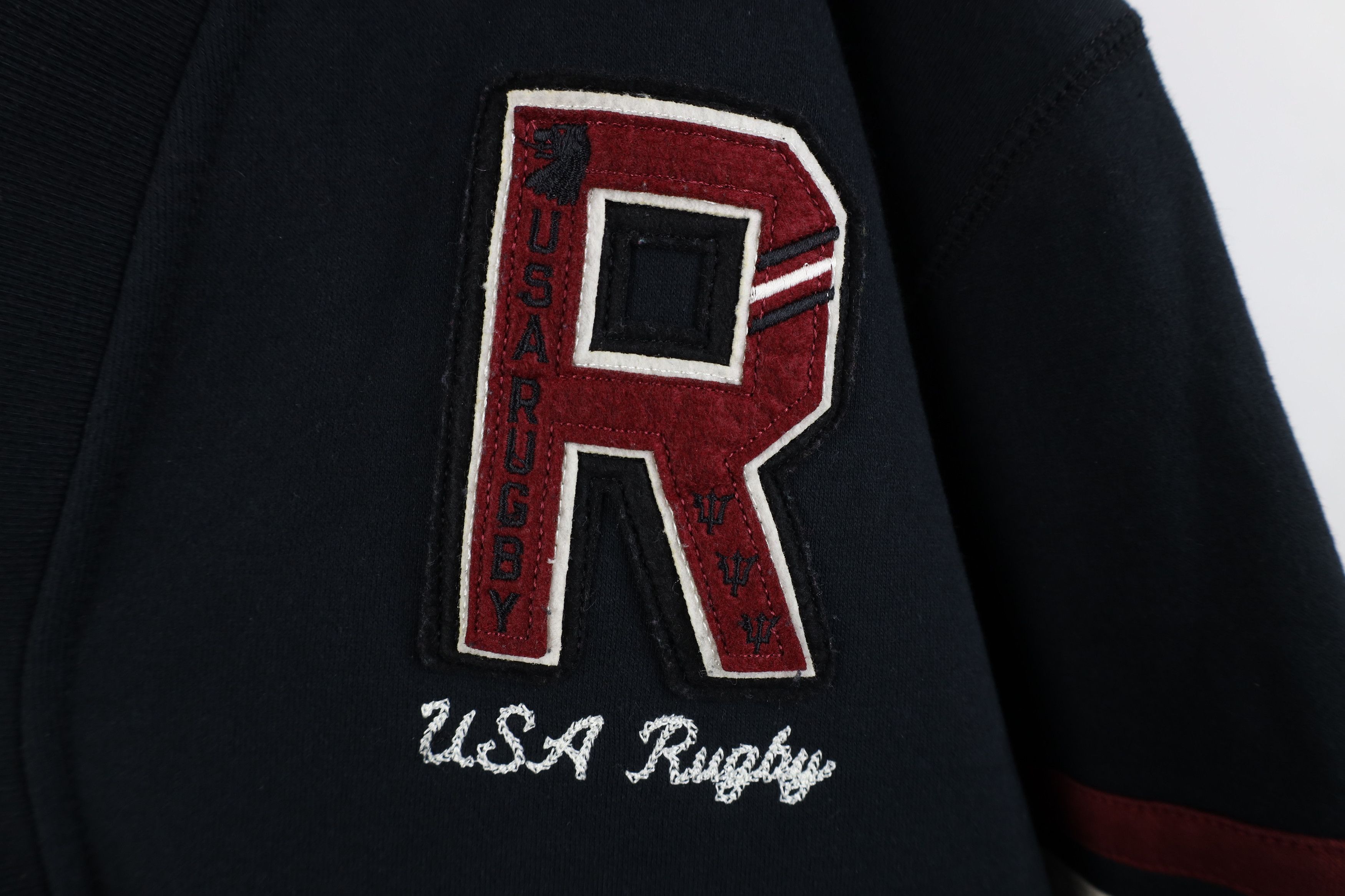 Vintage Y2K Dapper Heavyweight Hooded Rugby Cardigan Sweatshirt Size US XXL / EU 58 / 5 - 4 Thumbnail