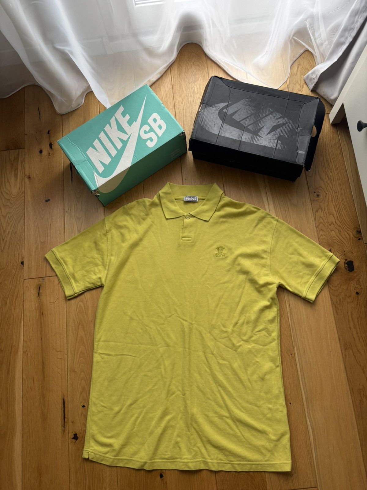 Versace Versace T-shirt polo old money y2k Size US L / EU 52-54 / 3 - 2 Thumbnail