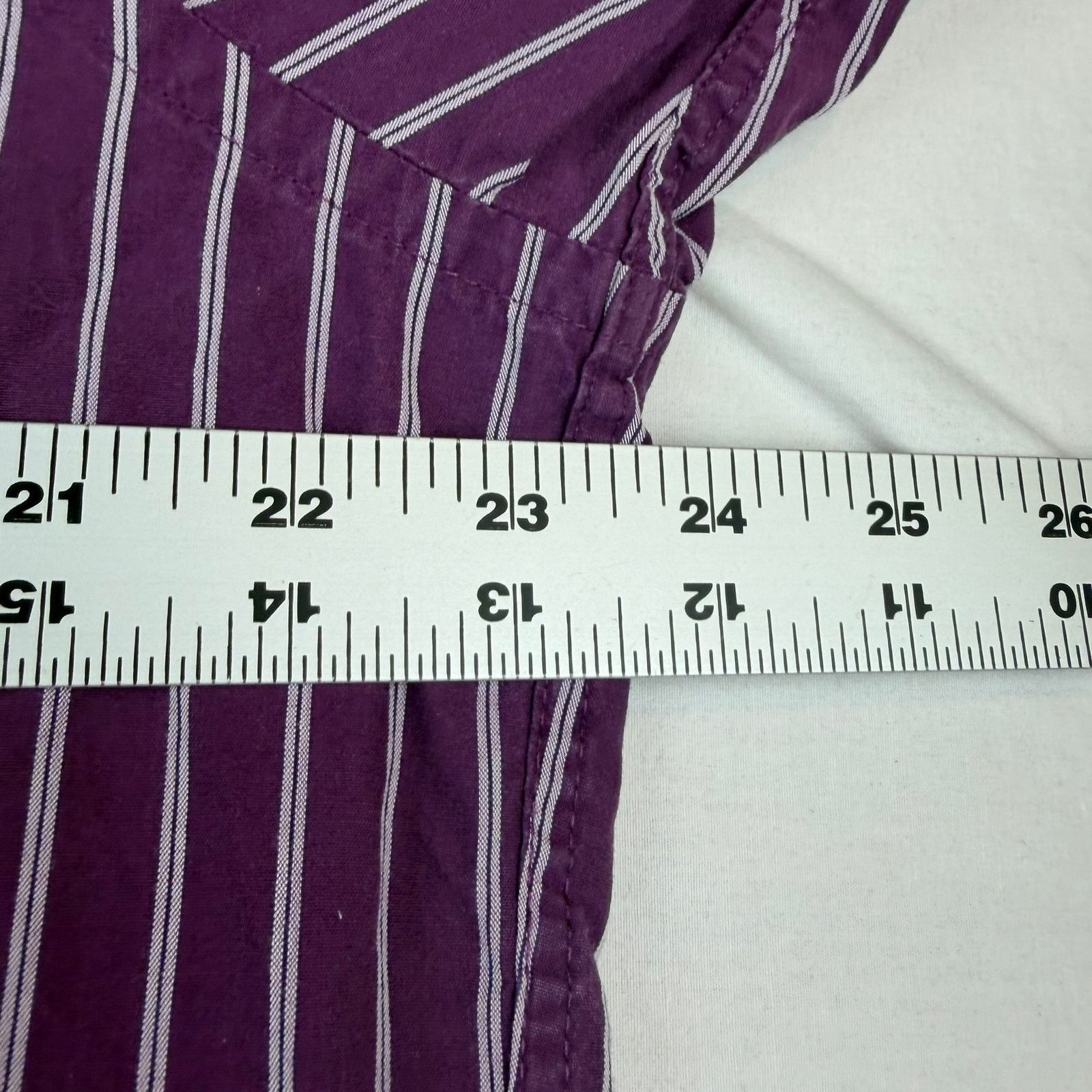 Donald Trump Donald J. Trump Signature Collection Purple Shirt 16.5 Size US XL / EU 56 / 4 - 4 Thumbnail