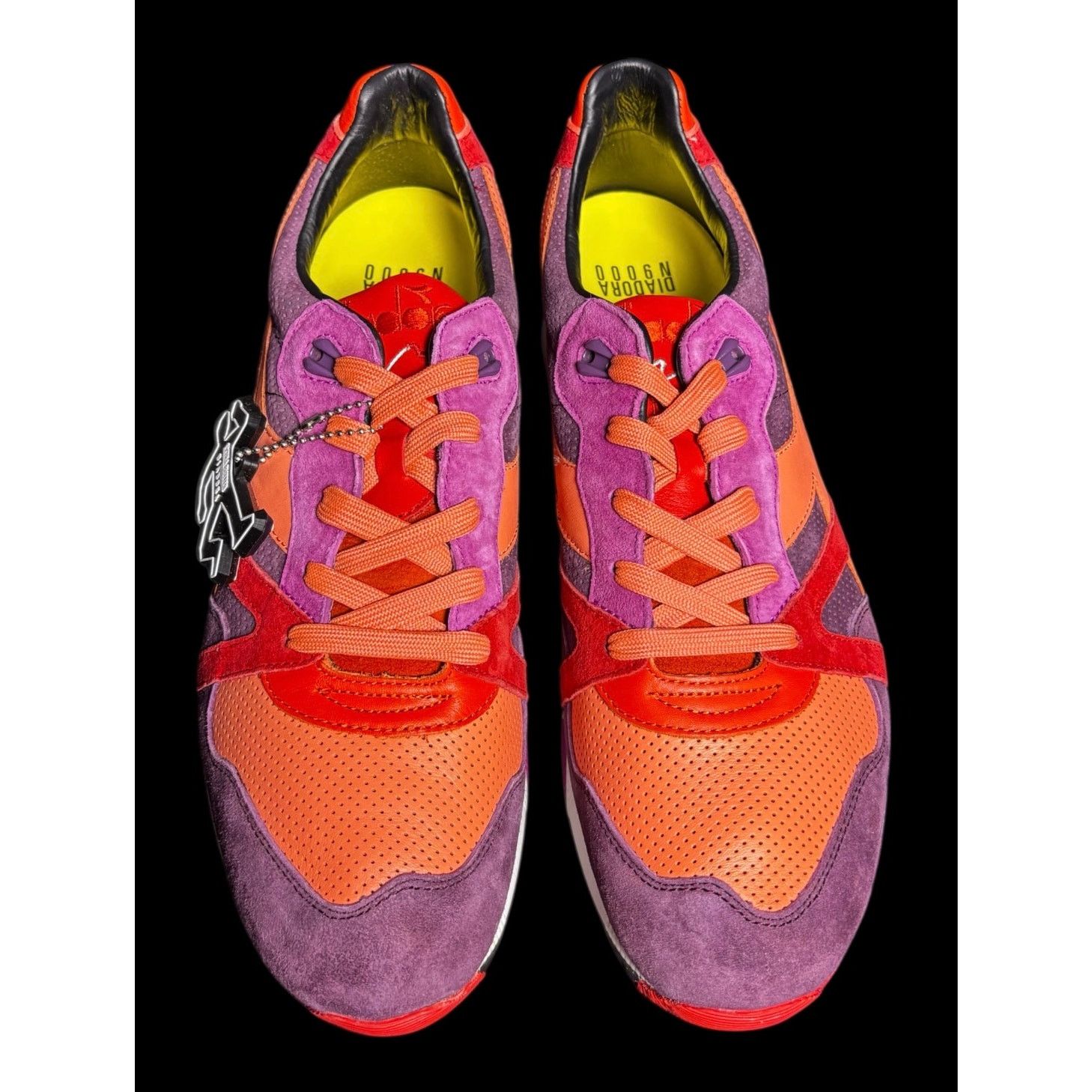 Diadora Extra Butter x Diadora N9000 Giallo Red Lollipop Italian Size US 13 / EU 46 - 2 Thumbnail