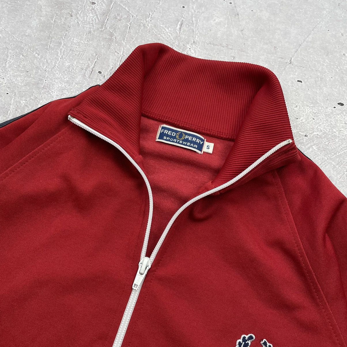 Fred Perry Streetwear Vintage Vintage Fred Perry Track Jacket Bomber Sweatshirt Grailed