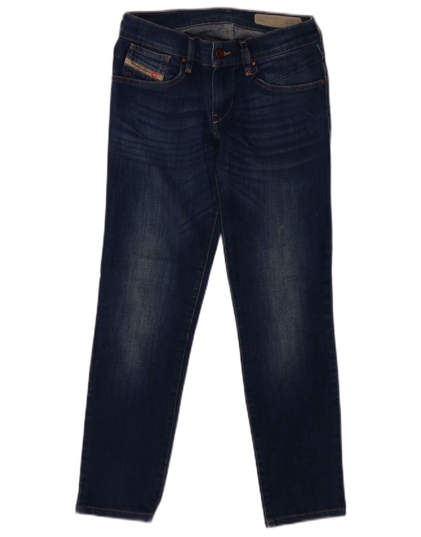 Diesel Womens Slim Jeans W25 L26 Blue Cotton Size 42" / US 20 - 1 Thumbnail