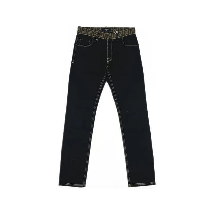 Fendi Fendi Casual Minimalist Denim Pants -2507 Size US 30 / EU 46 - 2 Thumbnail