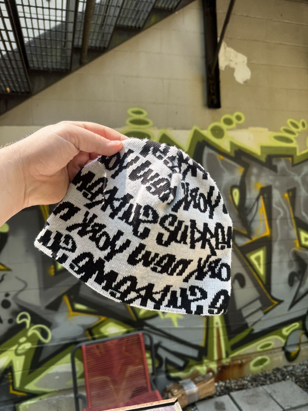 Supreme Supreme Fat Tip Graffiti Beanie | Grailed