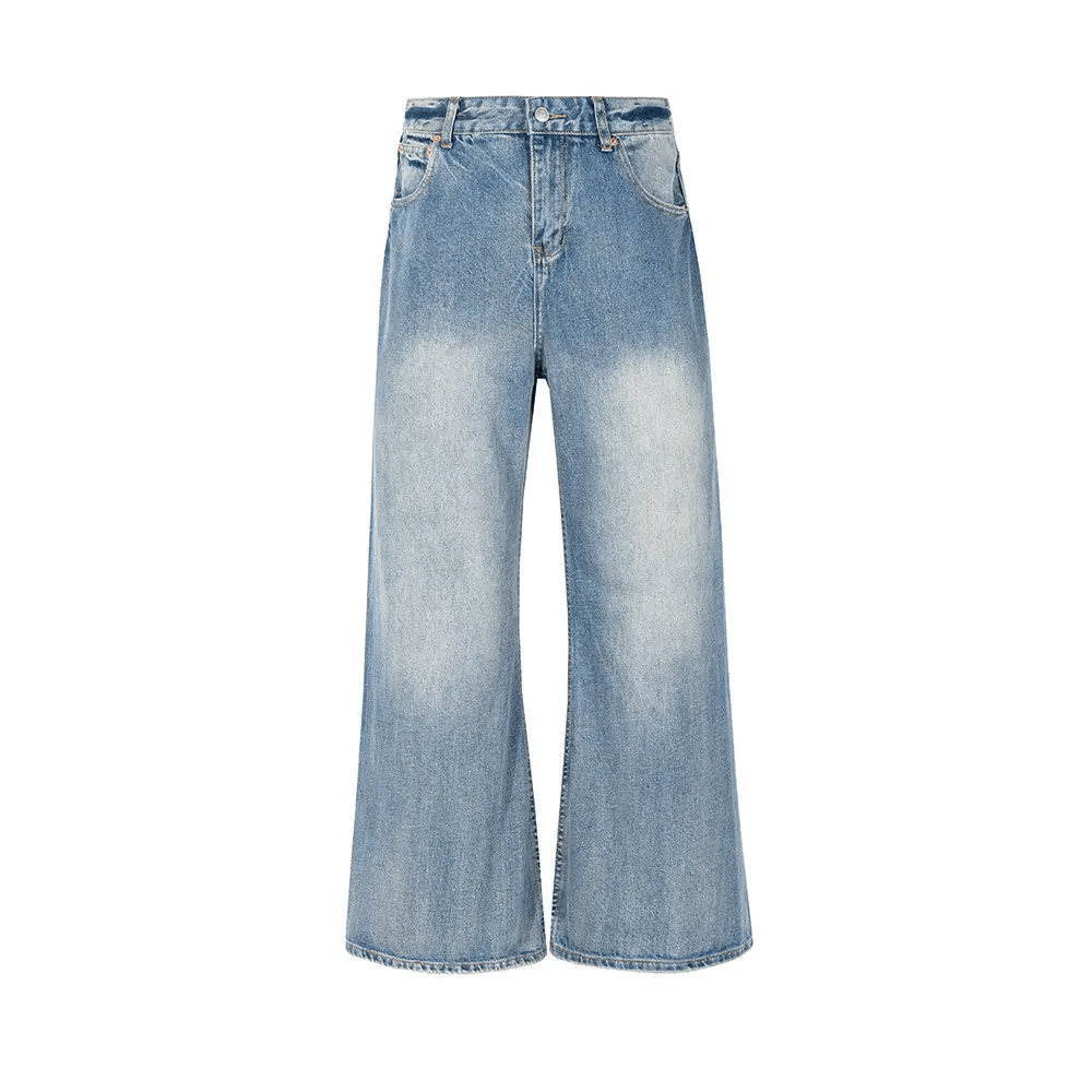 Vintage Faded Blue Baggy jeans Size US 32 / EU 48 - 2 Thumbnail