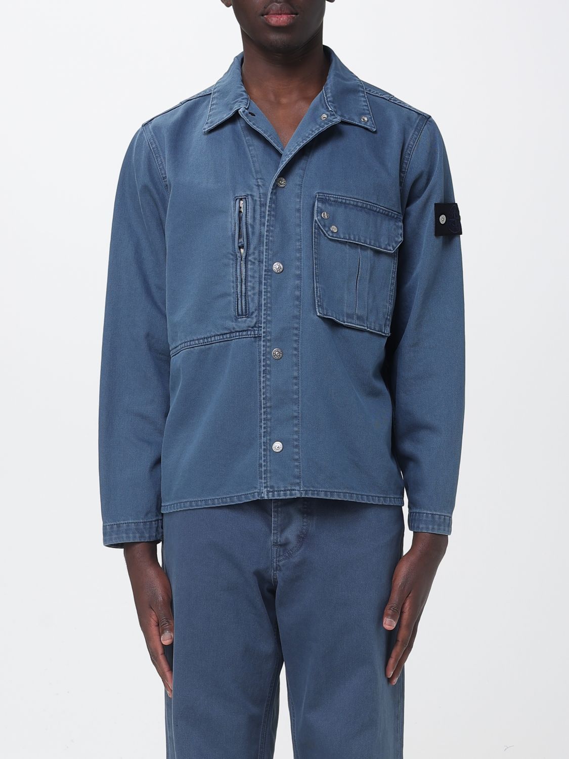 Stone Island Stone Island Shirt Men Indigo Size US XL / EU 56 / 4 - 1 Thumbnail