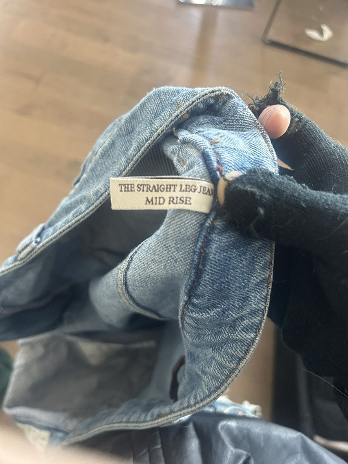 Brunello Cucinelli Brunello Cucinelli Straight Leg-Mid Rise Jeans Size 36" / US 14 / IT 50 - 6 Thumbnail