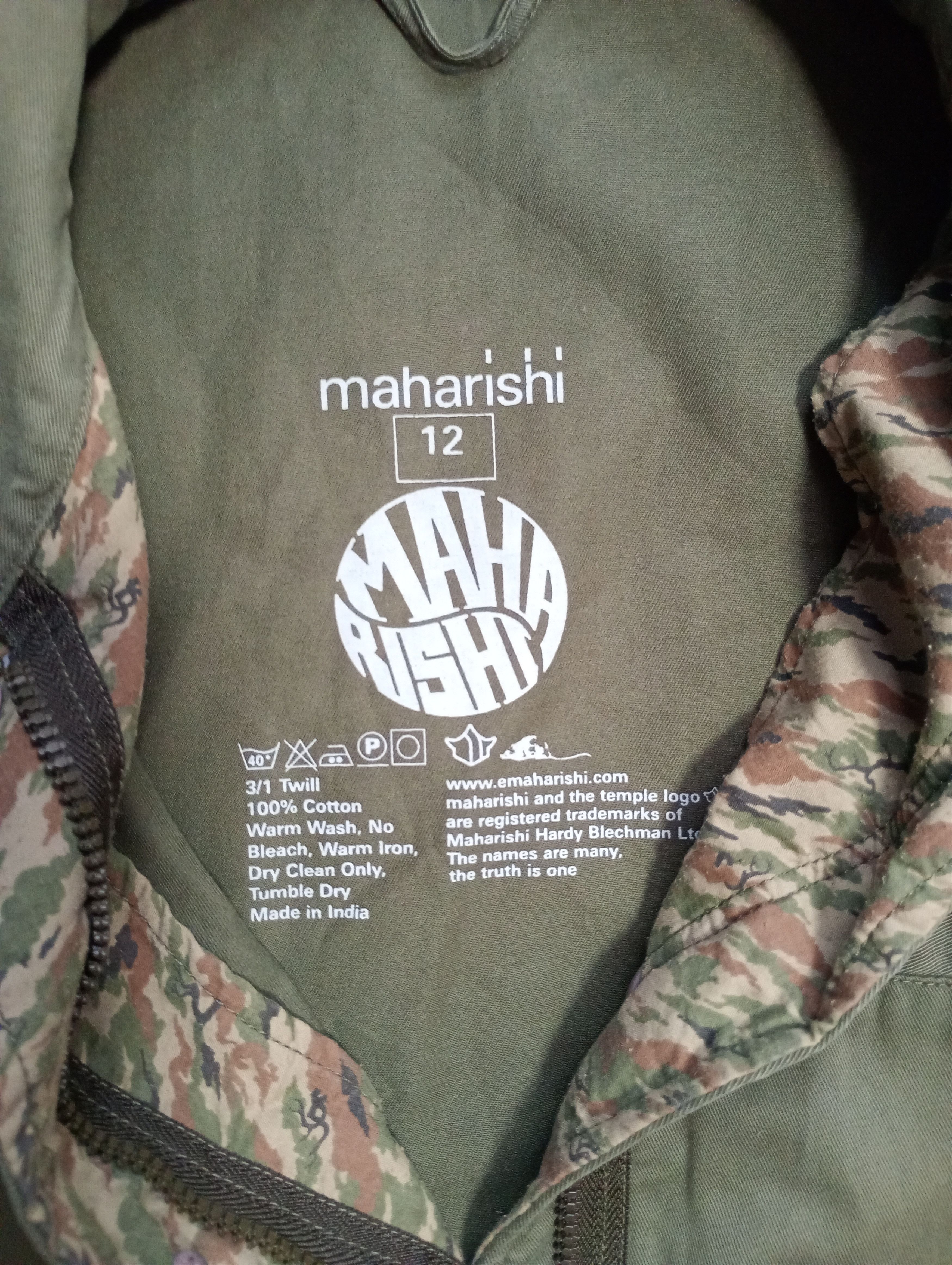 Maharishi Maharishi Jacket size UK 12 Size M / US 6-8 / IT 42-44 - 5 Thumbnail
