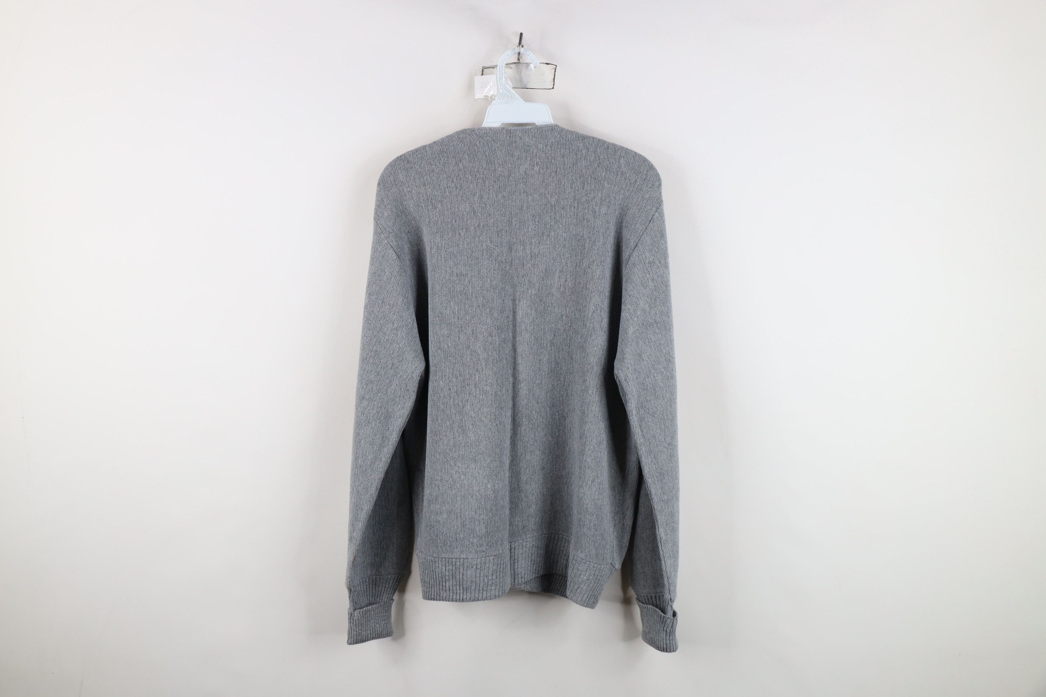 Vintage Vintage 70s Streetwear Blank Knit Cardigan Sweater USA Size US M / EU 48-50 / 2 - 11 Thumbnail