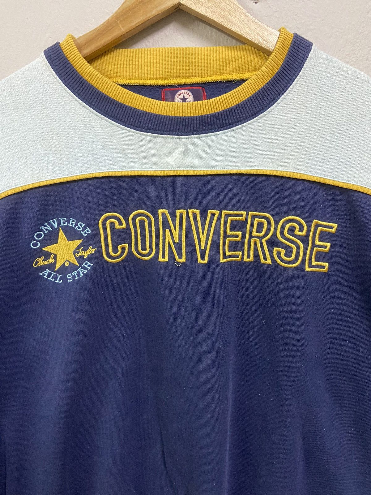 Converse × Vintage Vintage Sweatshirt Converse Chuck Taylor Size US M / EU 48-50 / 2 - 1 Thumbnail