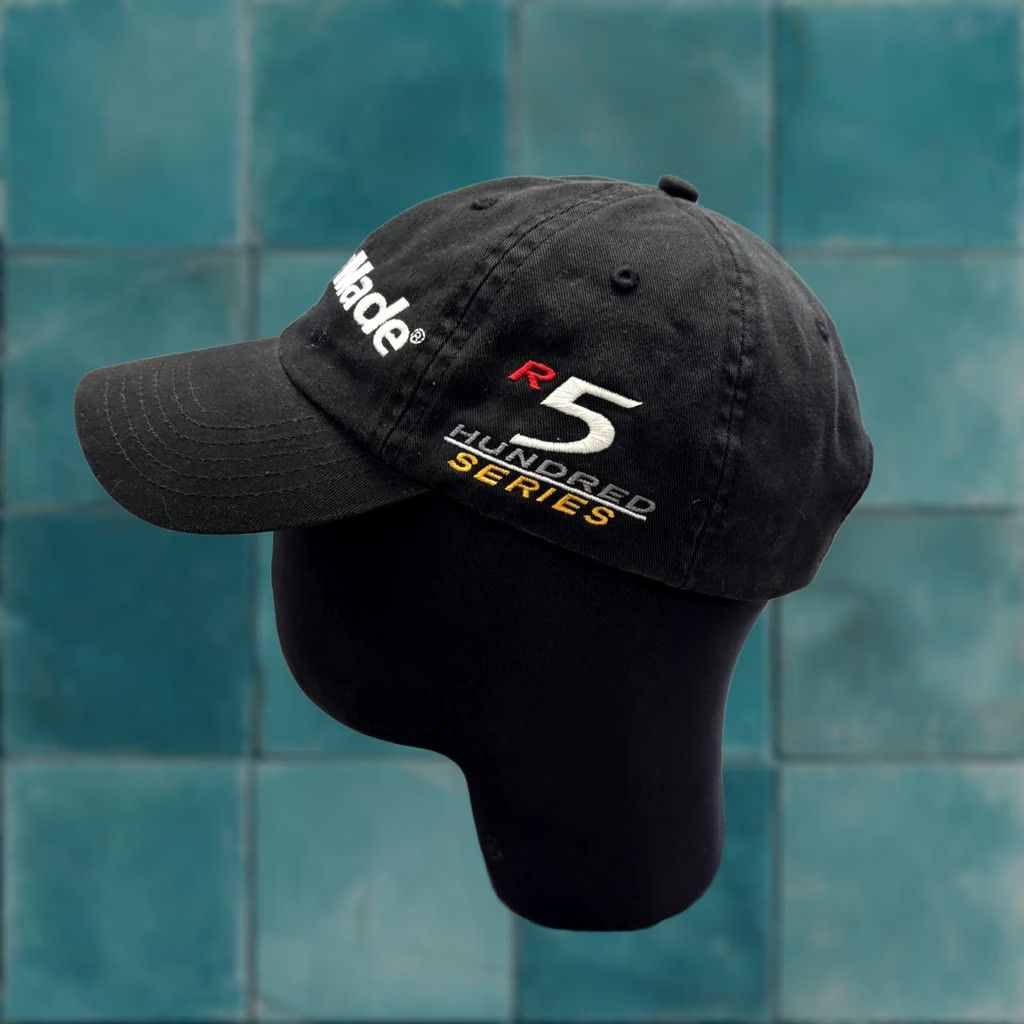 TaylorMade Taylormade R5 Hundred Series Black White One Size Adjustable Strapback Golf Hat Men One Size Black Golf Hat Size ONE SIZE - 1 Thumbnail