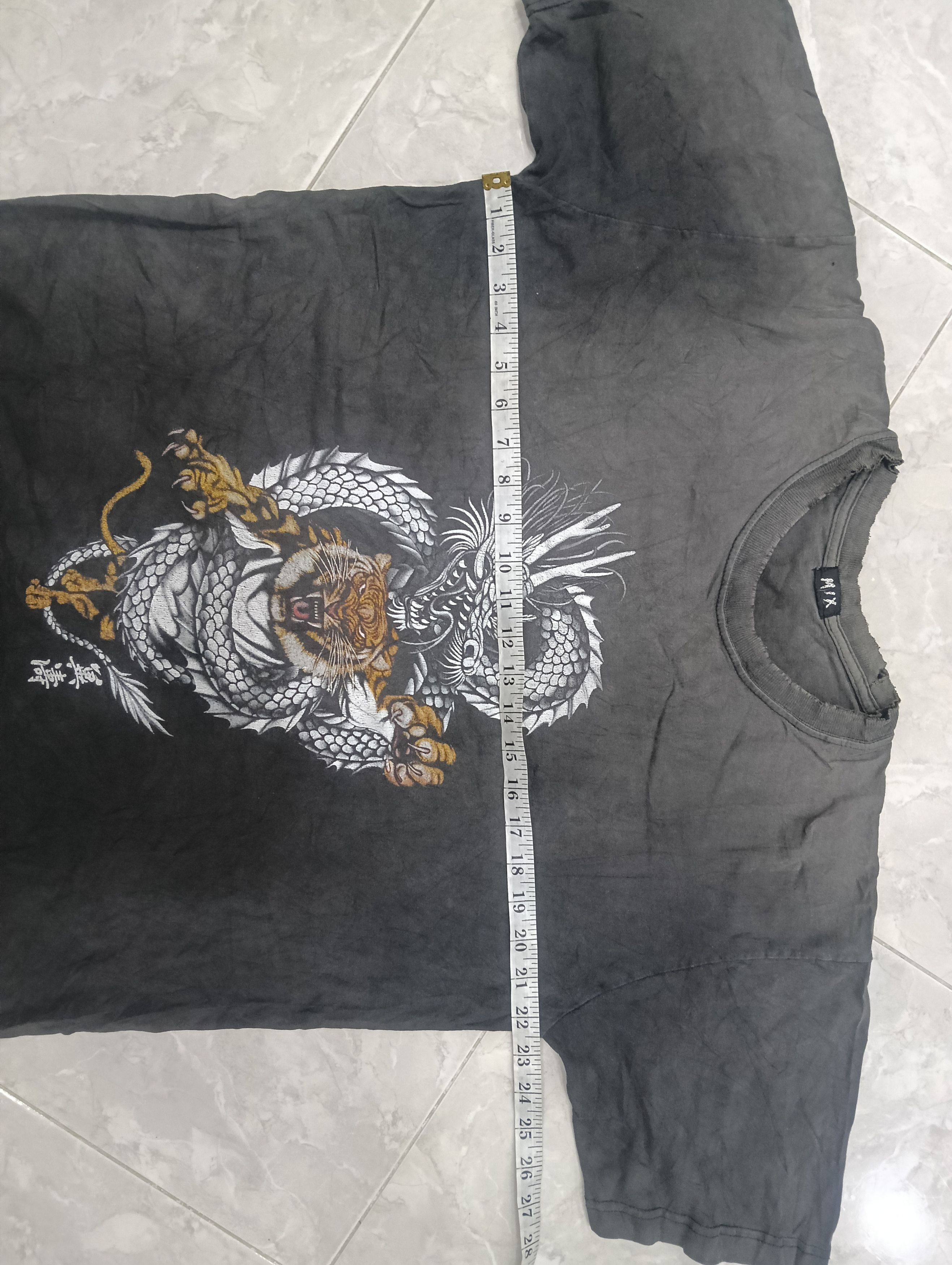 Dragonfly Vintage Mix Japan Traditional Tiger N Dragon Size US L / EU 52-54 / 3 - 8 Thumbnail