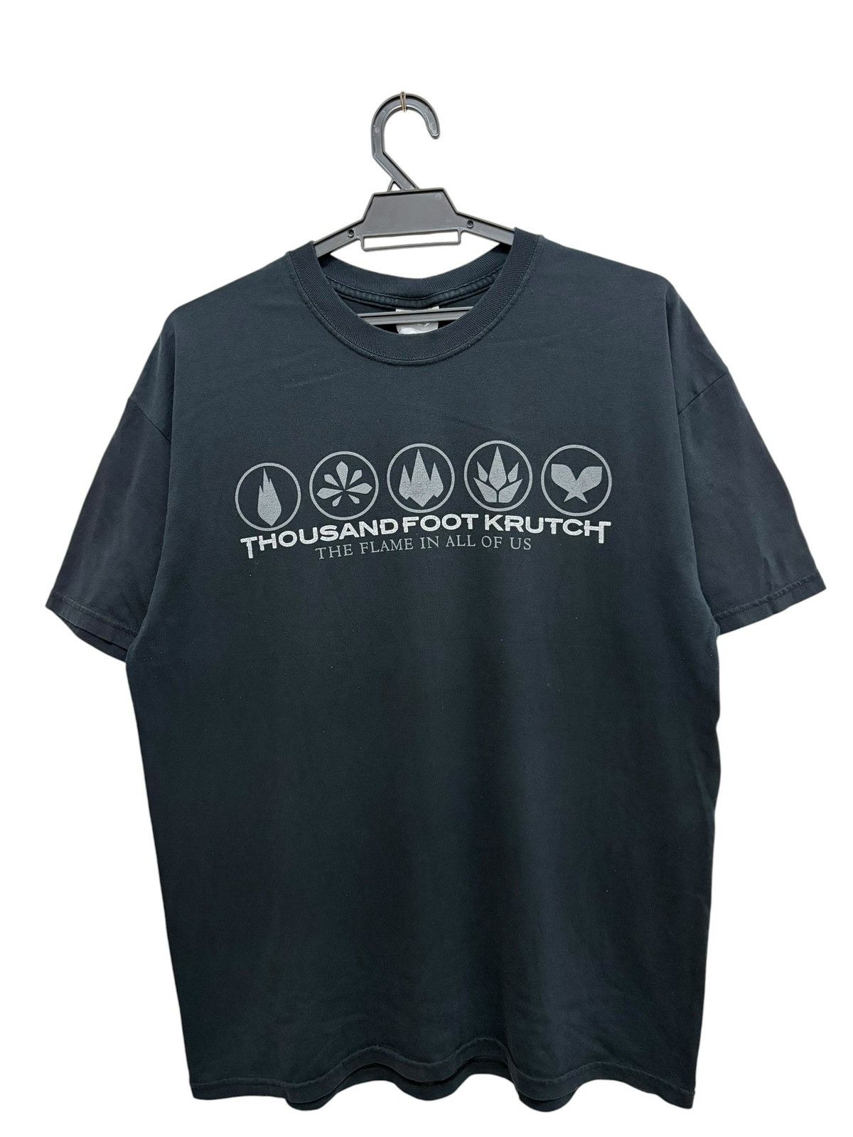 Band Tees VINTAGE THOUSAND FOOT KRUTCH ALTERNATIVE ROCK BAND HANES Size US L / EU 52-54 / 3 - 1 Thumbnail
