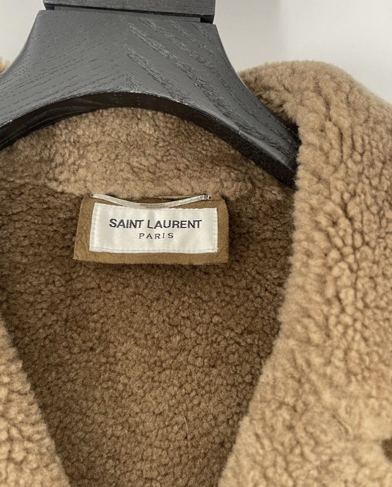 Saint Laurent Paris Saint laurent suede shearling mutton jacket sz52 Size US L / EU 52-54 / 3 - 5 Thumbnail