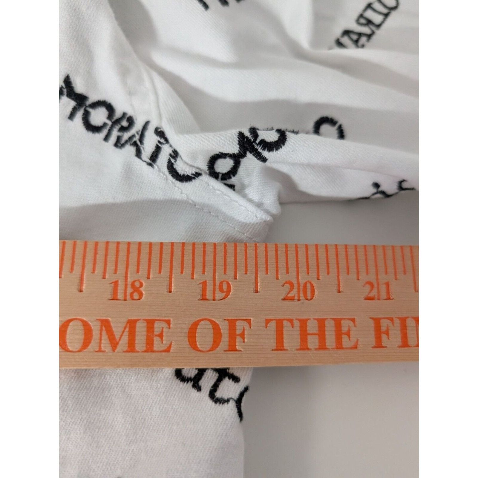 Designer Mario Morato Embroidered Denim Jacket Mens Size XL White Ski Size US XL / EU 56 / 4 - 15 Thumbnail