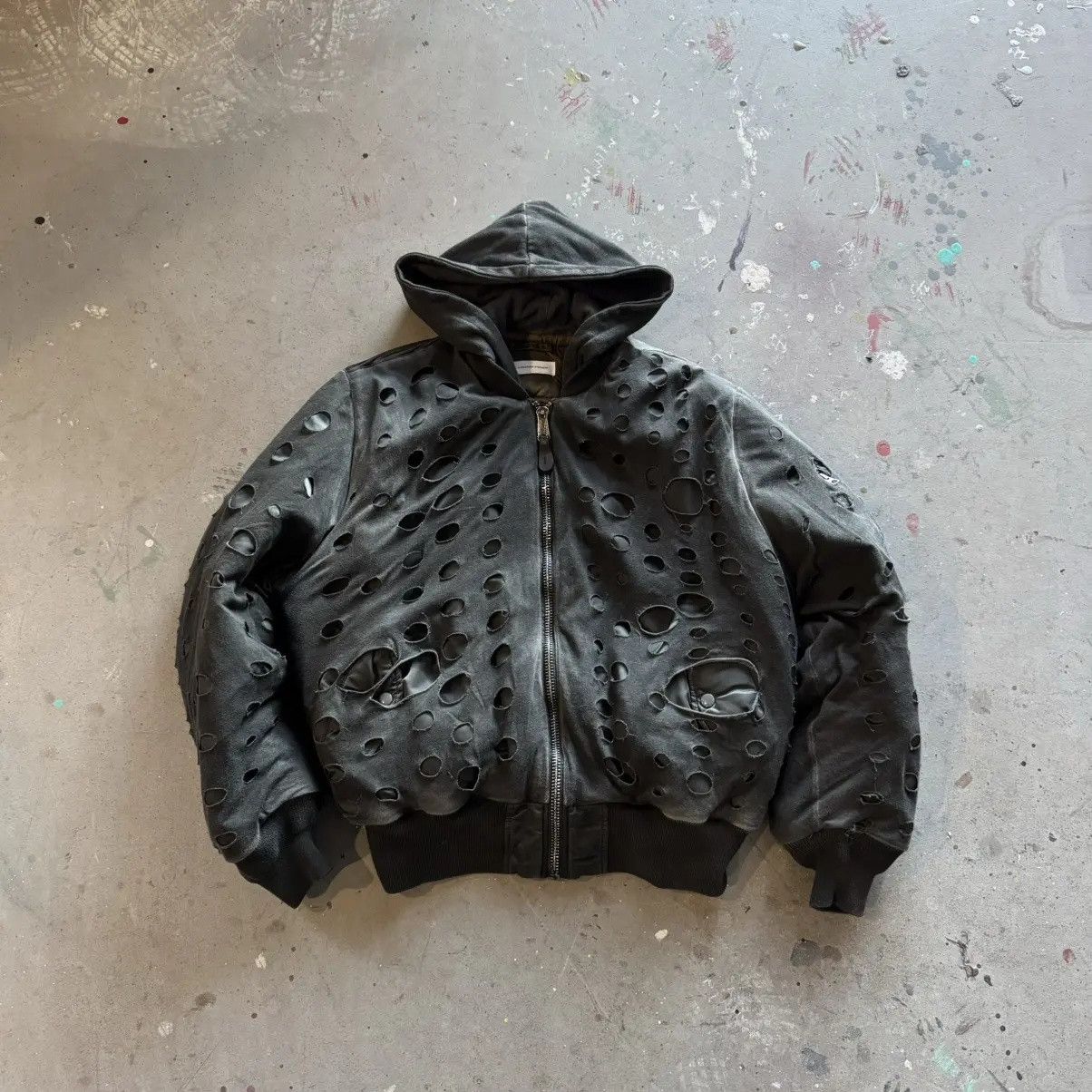 ALEXANDER DIGENOVA Alexander Digenova Reversible Oil Dyed Bomber Jacket Size US L / EU 52-54 / 3 - 1 Thumbnail