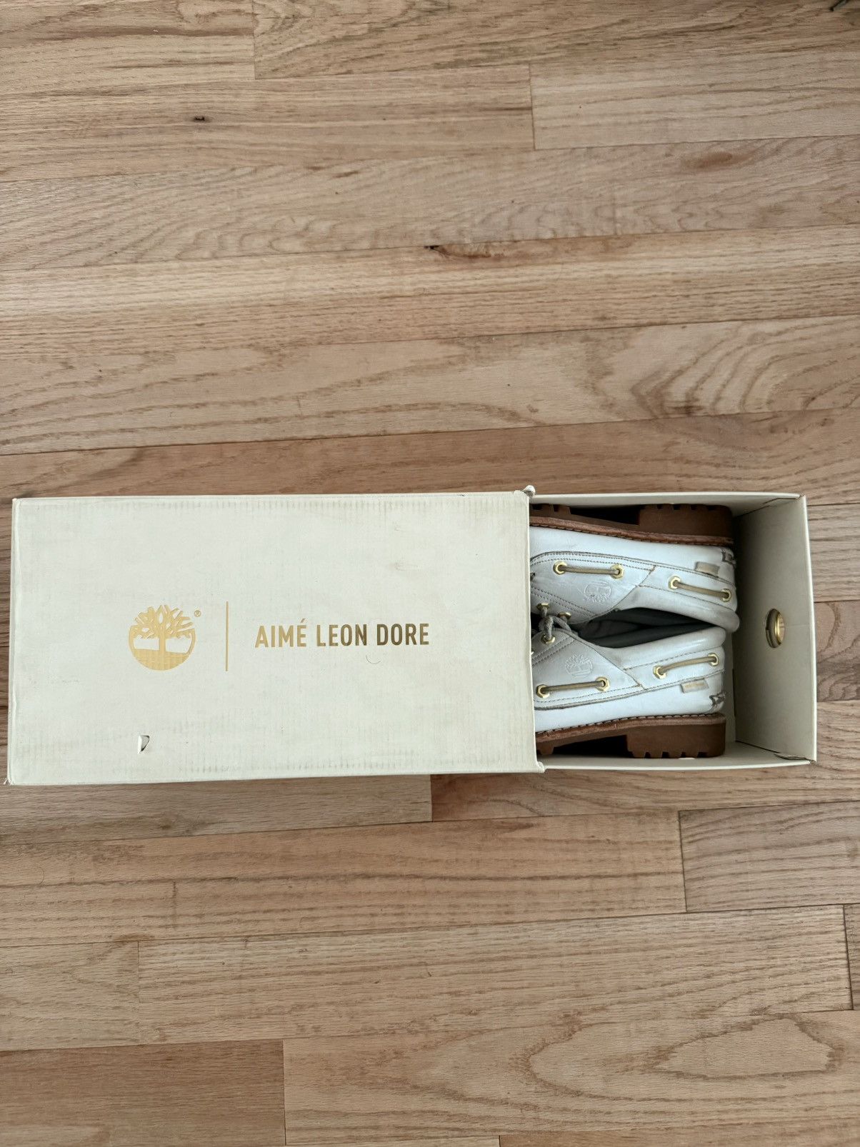 Aime Leon Dore × Timberland 3 eye lug aime leon dore Size US 8.5 / EU 41-42 - 1 Thumbnail